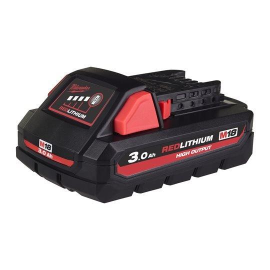 Acumulator 18V*3Ah HIGH-OUTPUT™, Milwaukee REDLITHIUM-ION™ M18HB3, fără cutie, 4932471069 - BIG STORE (Dynamic Tools SRL)