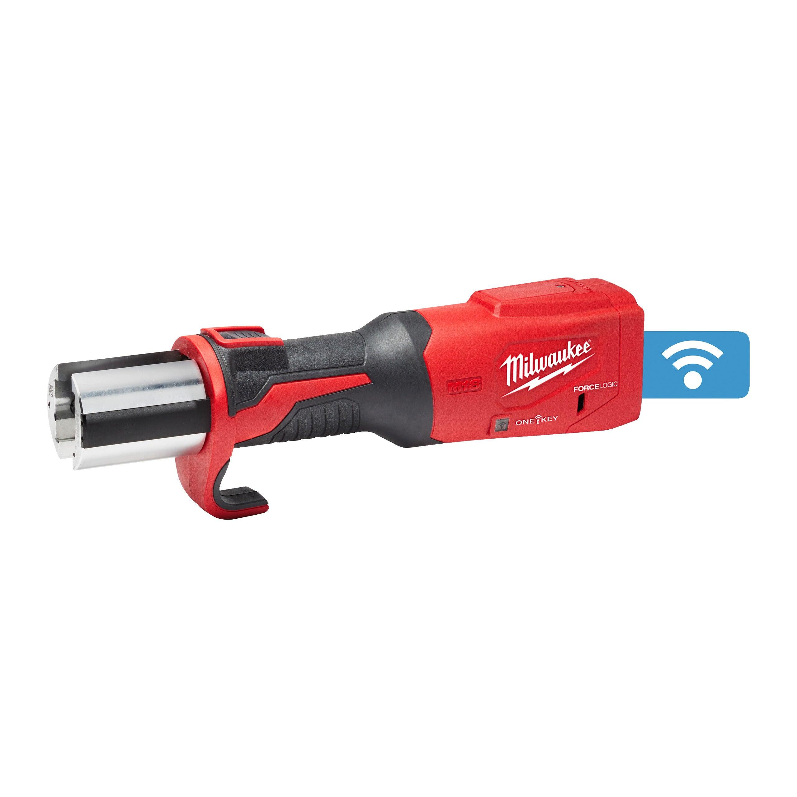 Presă M18™ FORCE LOGIC™ ONE-KEY™ compactă cu motor fără perii Milwaukee M18, cod 4933478305, fără acumulator, fără încărcător, cutie plastic - BIG STORE (Dynamic Tools SRL)