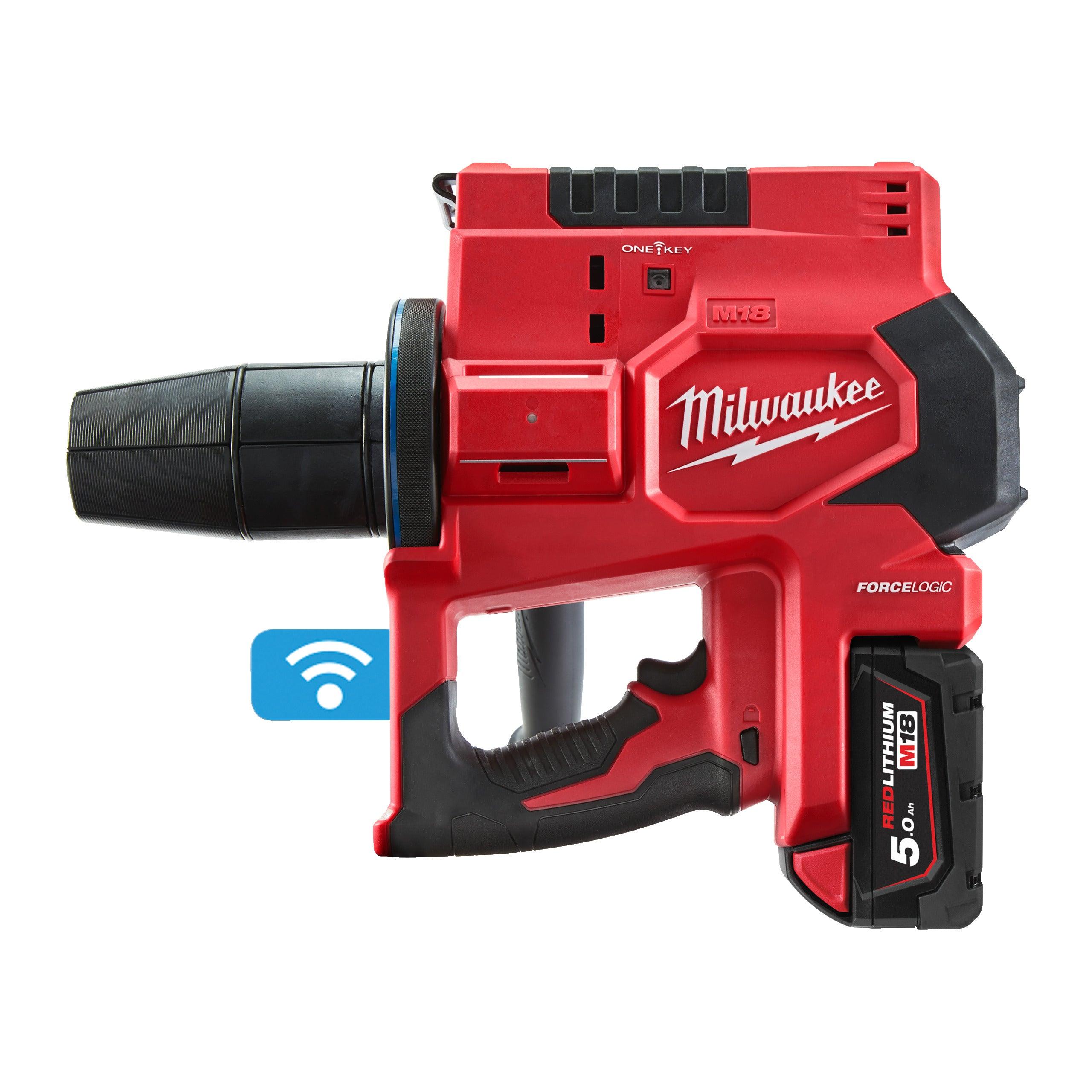 Dispozitiv hidraulic pentru expandat țevi UPONOR™ Q&E M18™ ONE-KEY™ FORCE LOGIC™ Milwaukee M18ONEBLPXPL-502C, cod 4933464299 - BIG STORE (Dynamic Tools SRL)