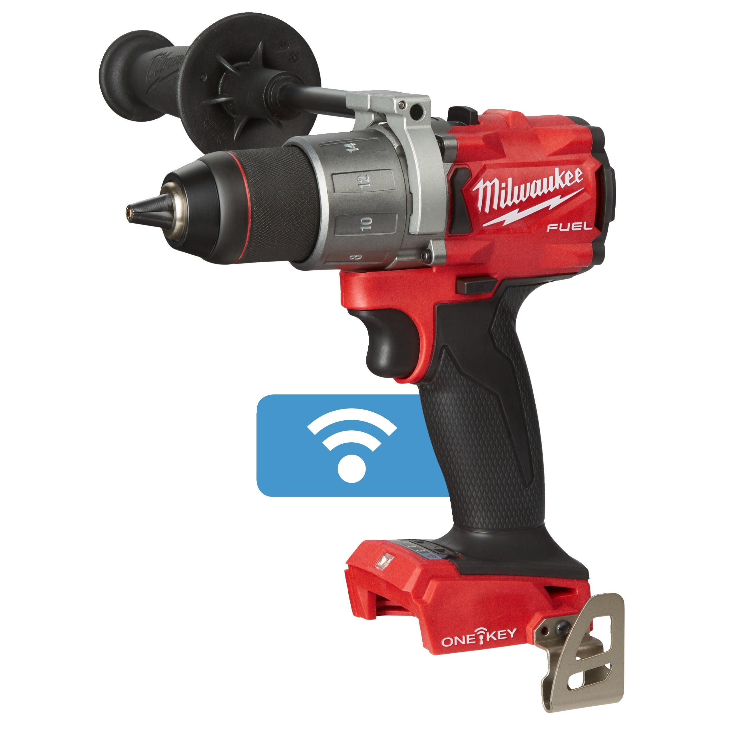 Mașină de găurit M18 FUEL™ ONE-KEY™ Milwaukee M18ONEDD2-0X, cod 4933464524, fără acumulator, fără încărcător, cutie HD - BIG STORE (Dynamic Tools SRL)
