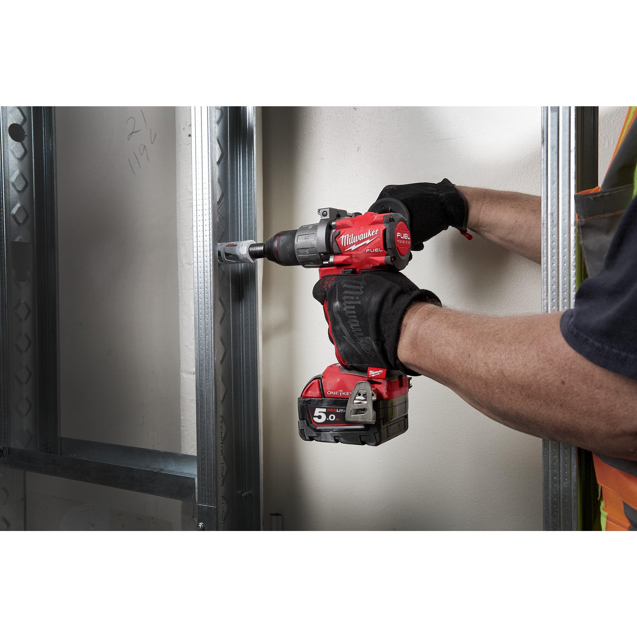 Mașină de găurit M18 FUEL™ ONE-KEY™ Milwaukee M18ONEDD2-0X, cod 4933464524, fără acumulator, fără încărcător, cutie HD - BIG STORE (Dynamic Tools SRL)