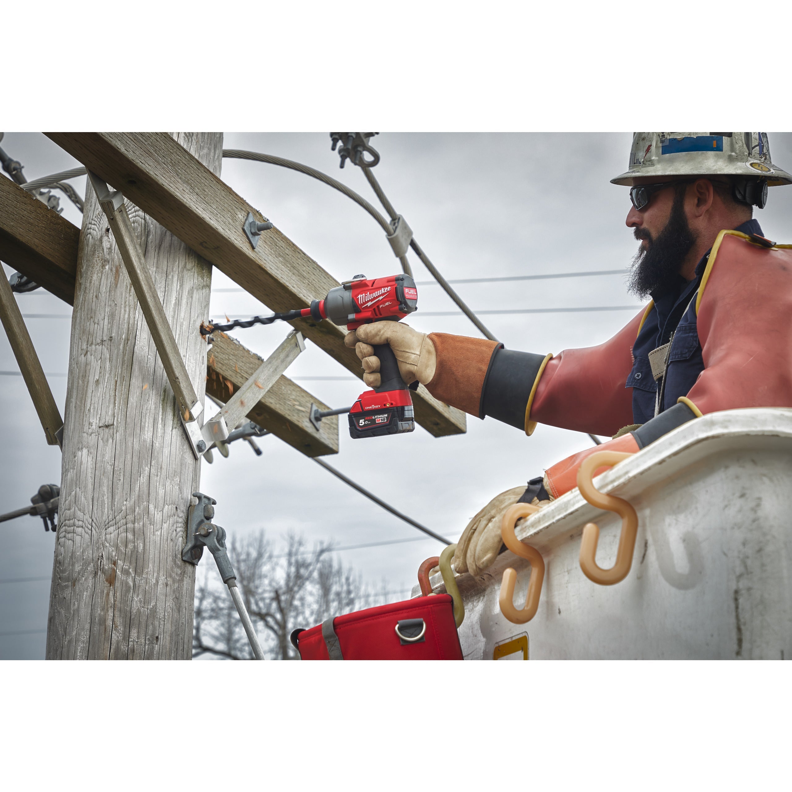 Cheie de impact Milwaukee 7/16″ Hex 1017Nm 18V M18ONEFHIWH716-0X, ONE-KEY™ M18 FUEL™ și cuplu ridicat, cod 4933479152, fără acumulator, fără încărcător, cutie HD - BIG STORE (Dynamic Tools SRL)