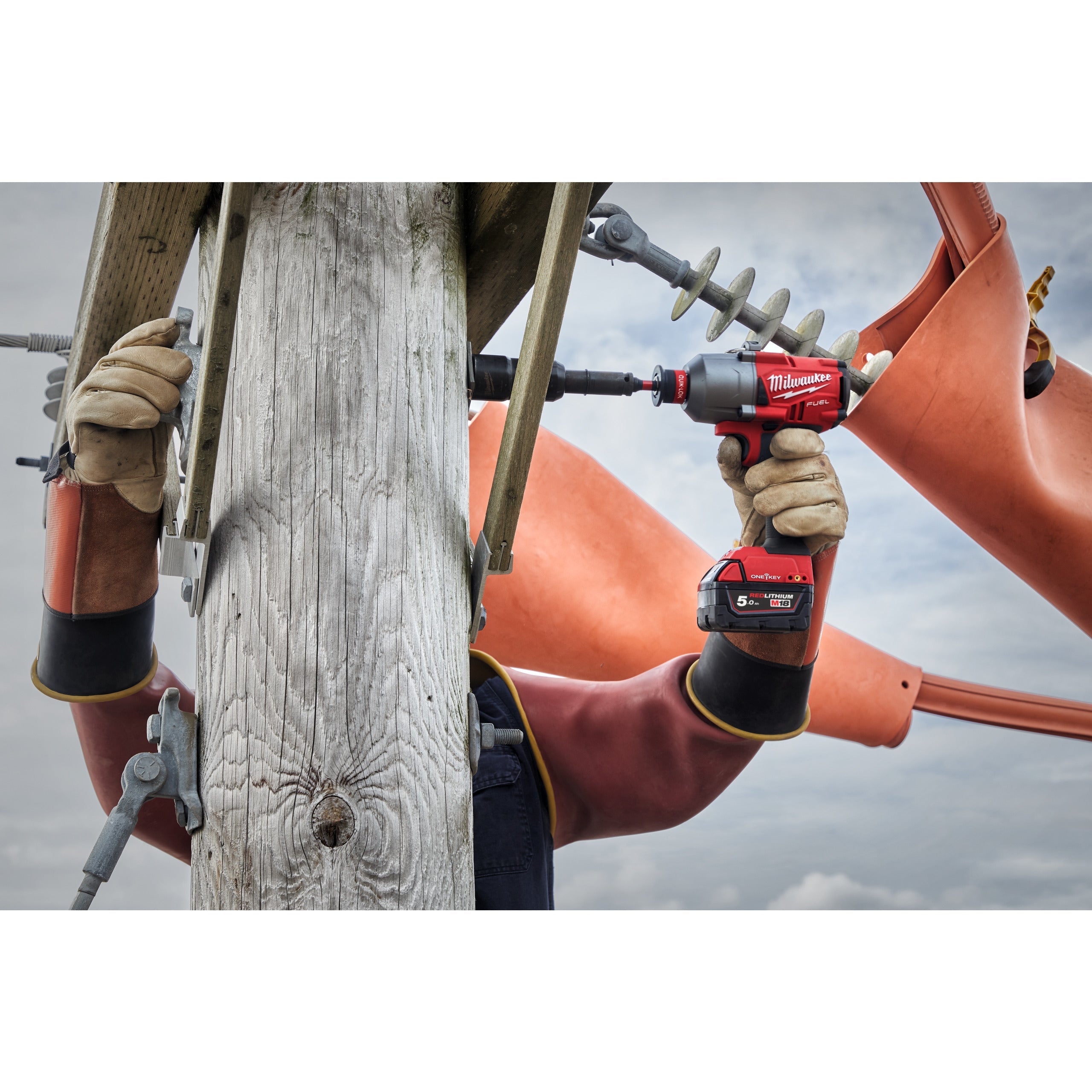 Cheie de impact Milwaukee 7/16″ Hex 1017Nm 18V M18ONEFHIWH716-0X, ONE-KEY™ M18 FUEL™ și cuplu ridicat, cod 4933479152, fără acumulator, fără încărcător, cutie HD - BIG STORE (Dynamic Tools SRL)