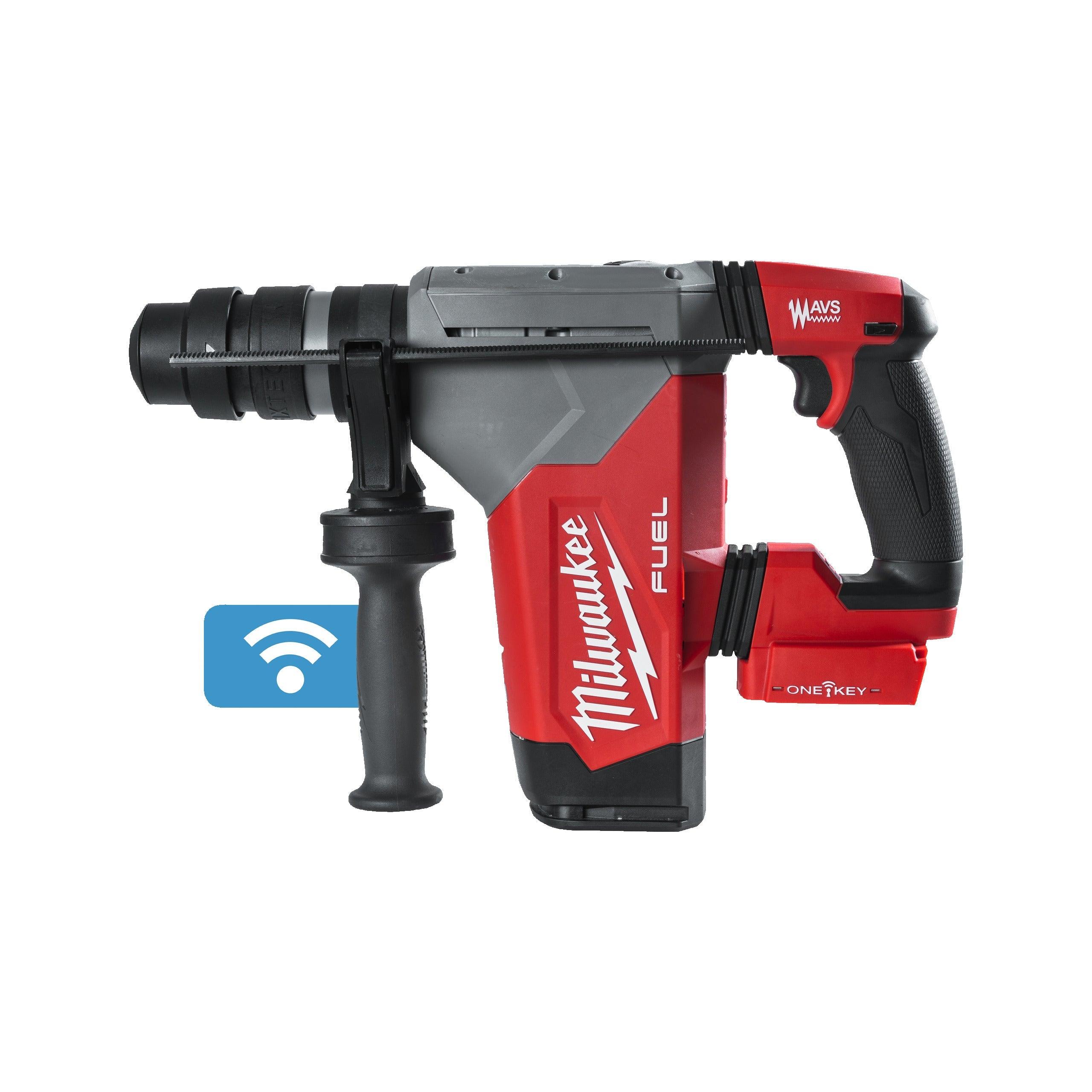 Ciocan rotopercutor SDS-Plus 32 mm cu 4 funcții M18 FUEL™ cu ONE-KEY™ și mandrină FIXTEC™ Milwaukee M18ONEFHPX-0X, cod 4933478495, fără acumulator, fără încărcător, cutie HD - BIG STORE (Dynamic Tools SRL)