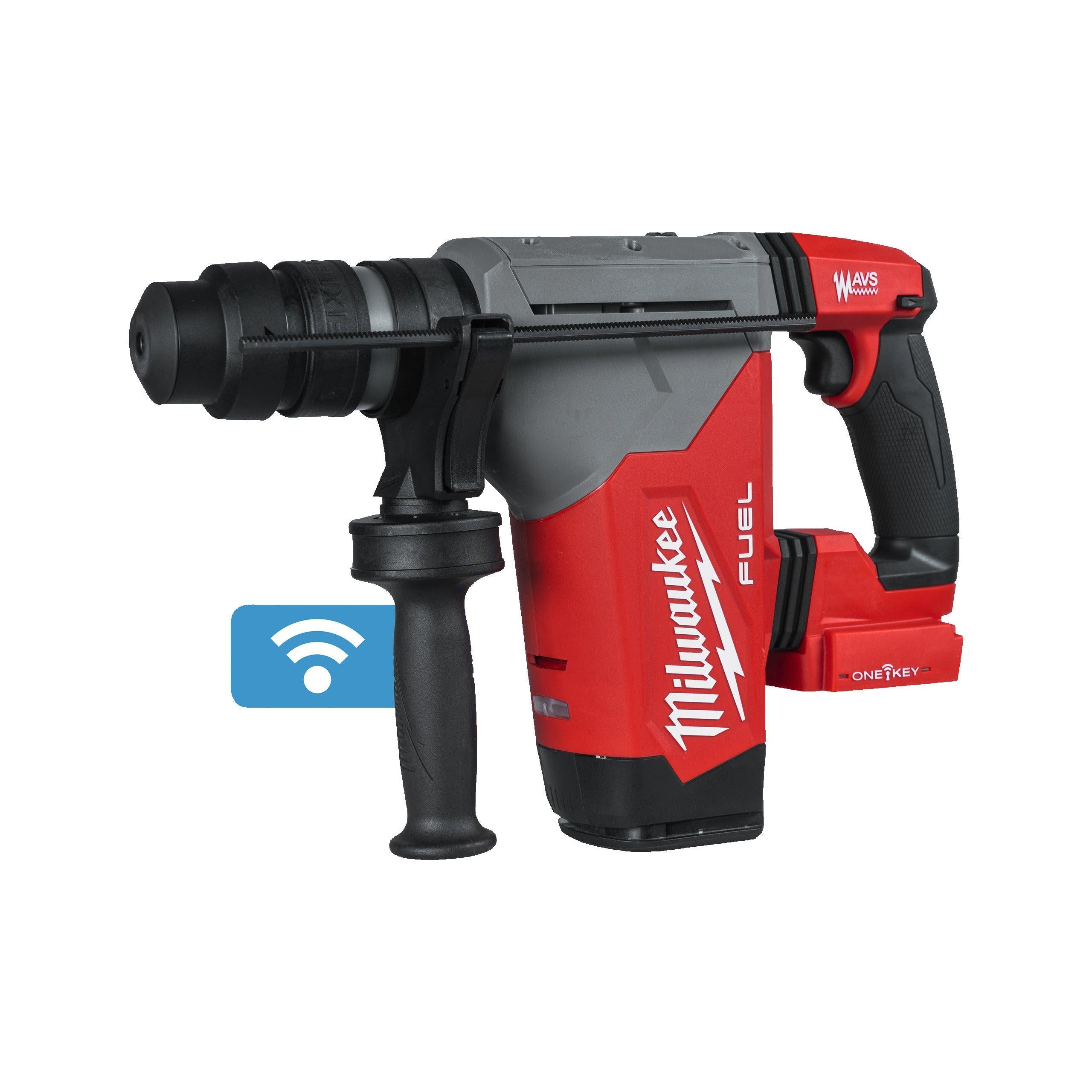 Ciocan rotopercutor SDS-Plus 32 mm cu 4 funcții M18 FUEL™ cu ONE-KEY™ și mandrină FIXTEC™ Milwaukee M18ONEFHPX-0X, cod 4933478495, fără acumulator, fără încărcător, cutie HD - BIG STORE (Dynamic Tools SRL)