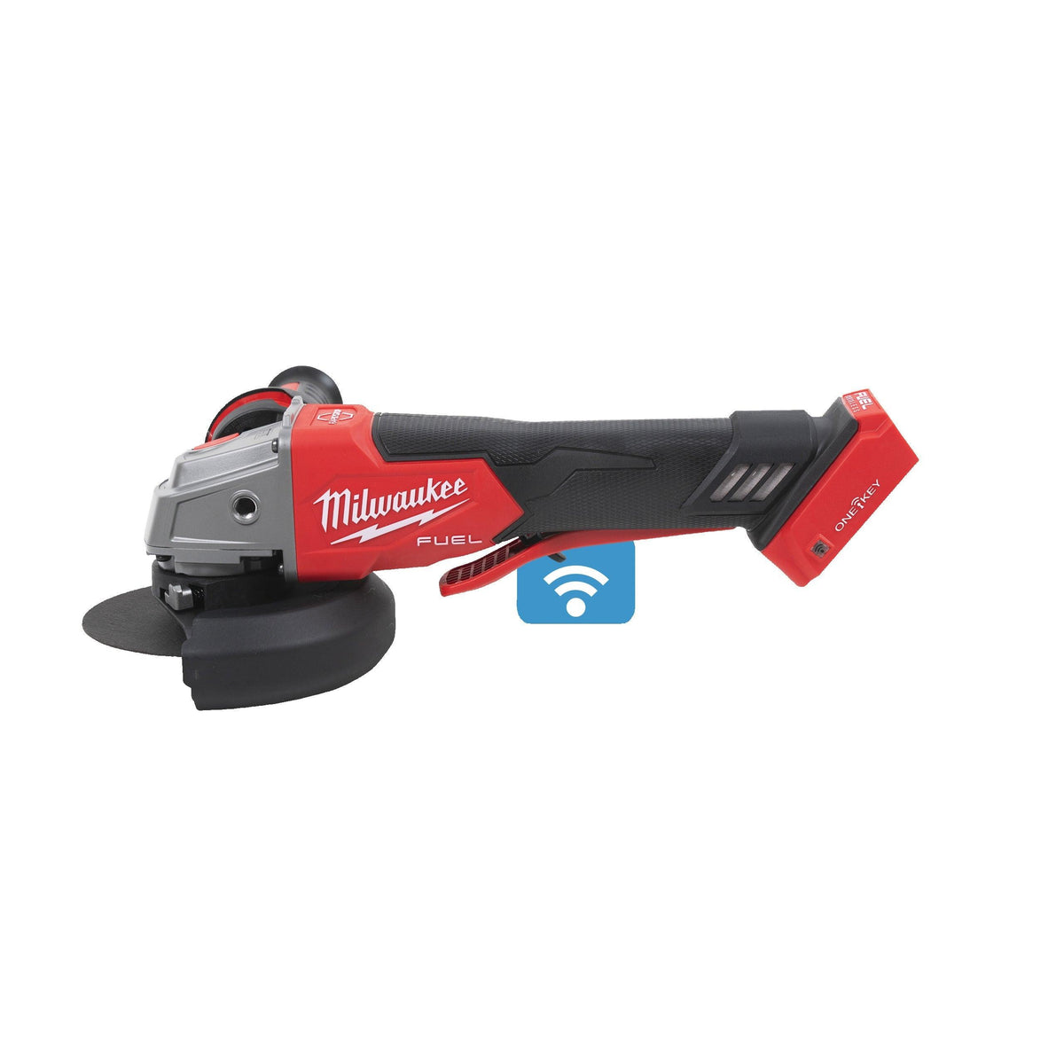 Polizor unghiular 125 mm cu frânare și comutator tip clapetă M18 FUEL™ ONE-KEY™ Milwaukee M18ONEFSAG125XPDB-0X, fără acumulator, fără încărcător, cutie HD, cod 4933478434 - BIG STORE (Dynamic Tools SRL)