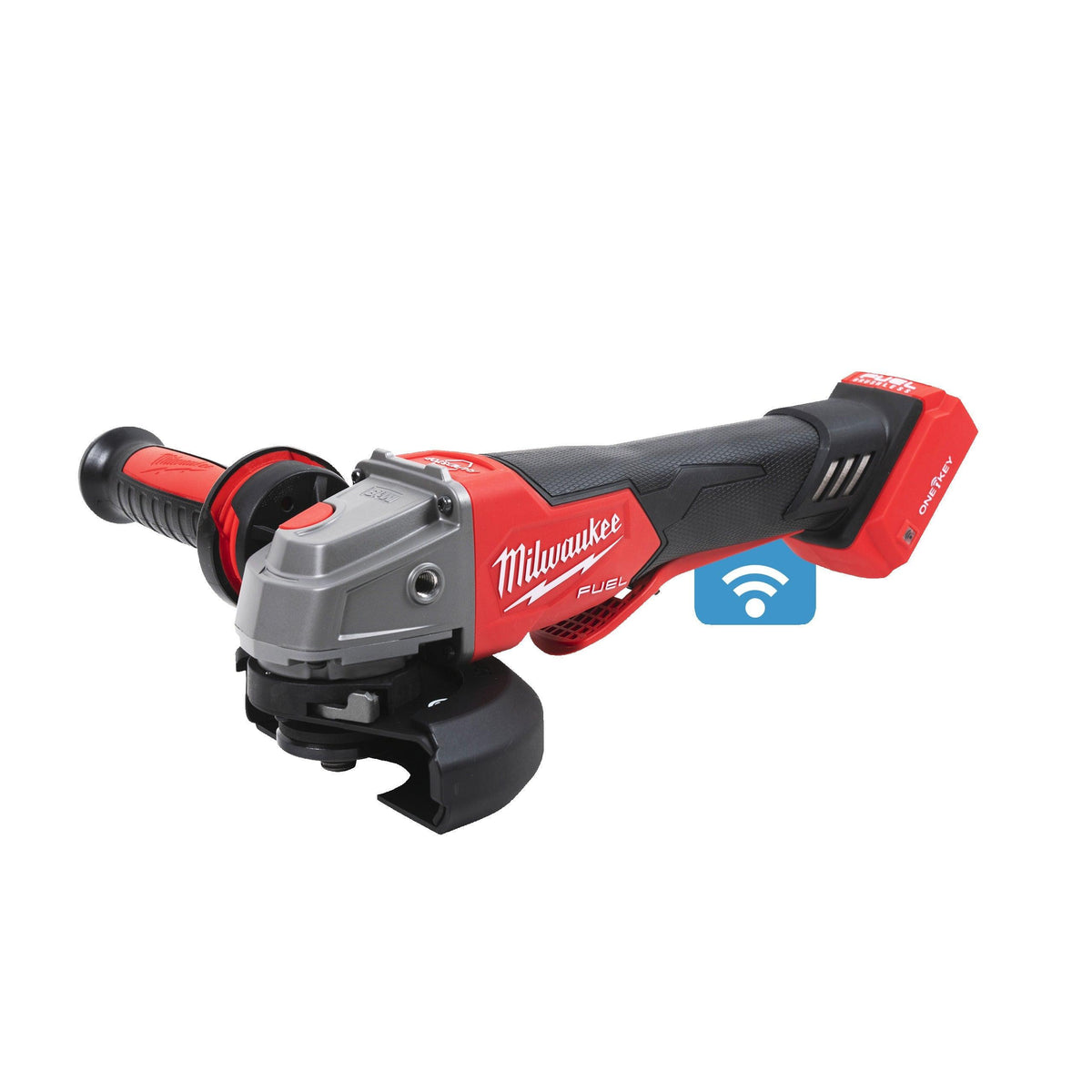 Polizor unghiular 125 mm cu frânare și comutator tip clapetă M18 FUEL™ ONE-KEY™ Milwaukee M18ONEFSAG125XPDB-0X, fără acumulator, fără încărcător, cutie HD, cod 4933478434 - BIG STORE (Dynamic Tools SRL)