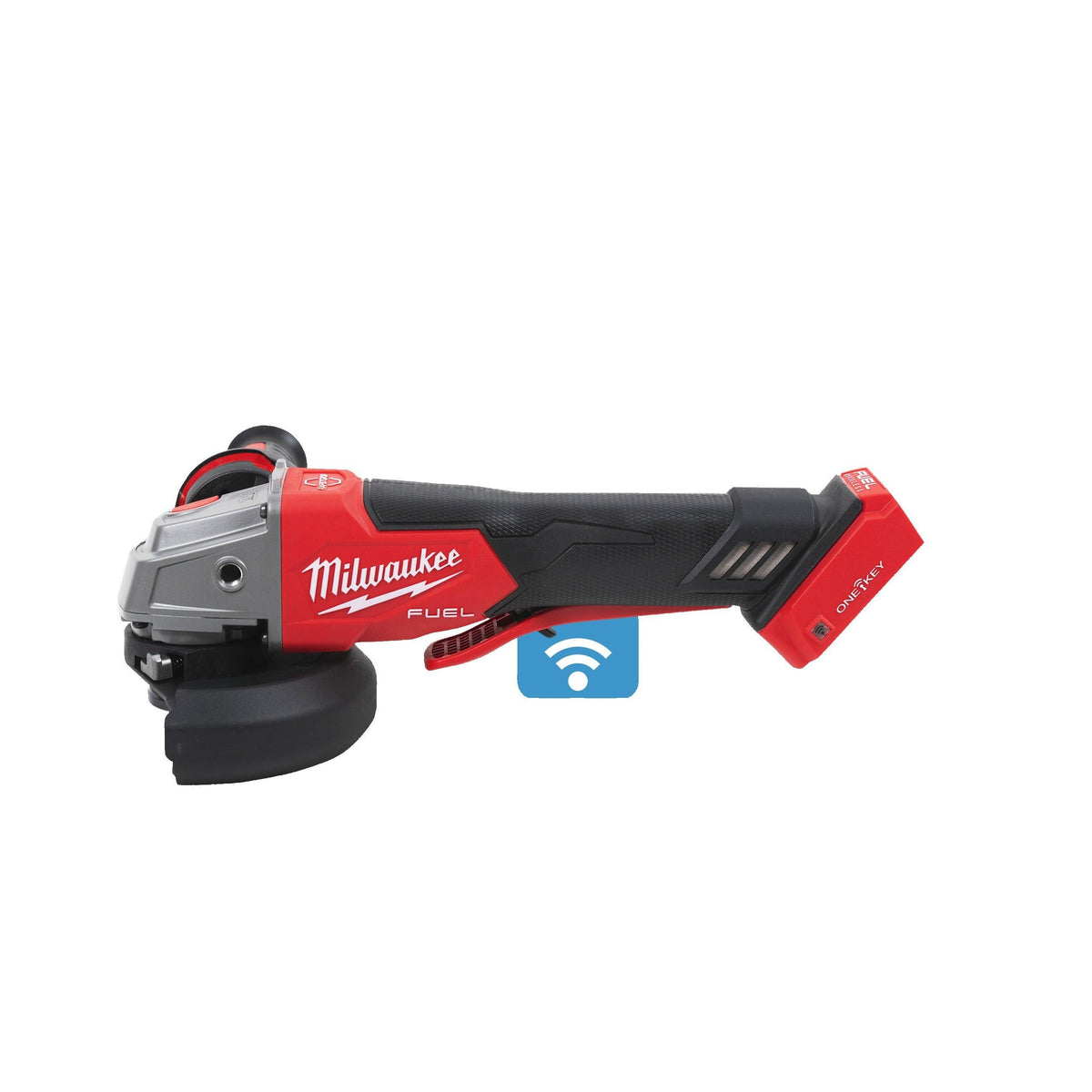 Polizor unghiular 125 mm cu frânare și comutator tip clapetă M18 FUEL™ ONE-KEY™ Milwaukee M18ONEFSAG125XPDB-0X, fără acumulator, fără încărcător, cutie HD, cod 4933478434 - BIG STORE (Dynamic Tools SRL)