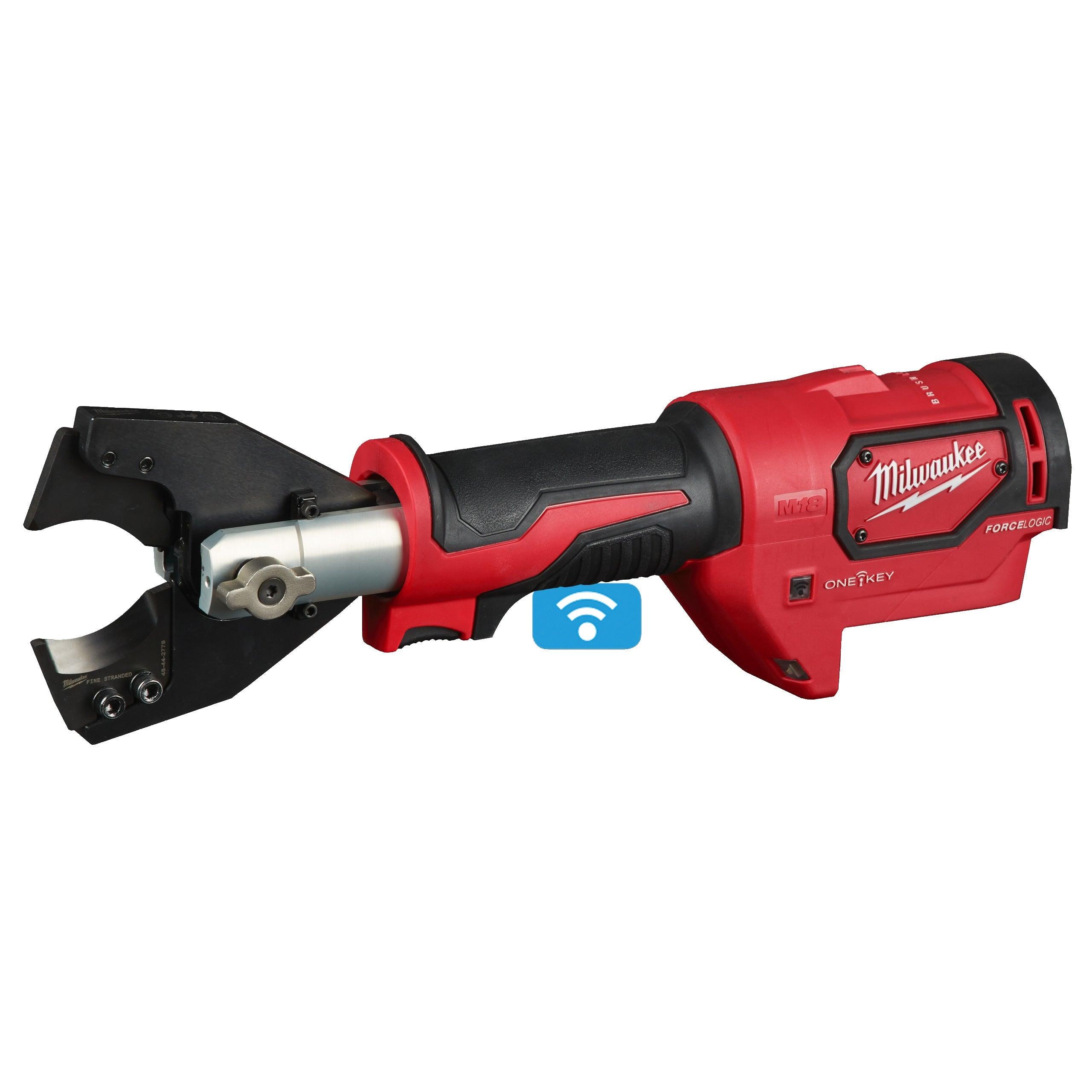 Dispozitiv hidraulic tăiere cablu 35 mm M18™ FORCE LOGIC™ Milwaukee M18ONEHCC-0C, cod 4933464308, fără acumulator, fără încărcător, cutie plastic - BIG STORE (Dynamic Tools SRL)