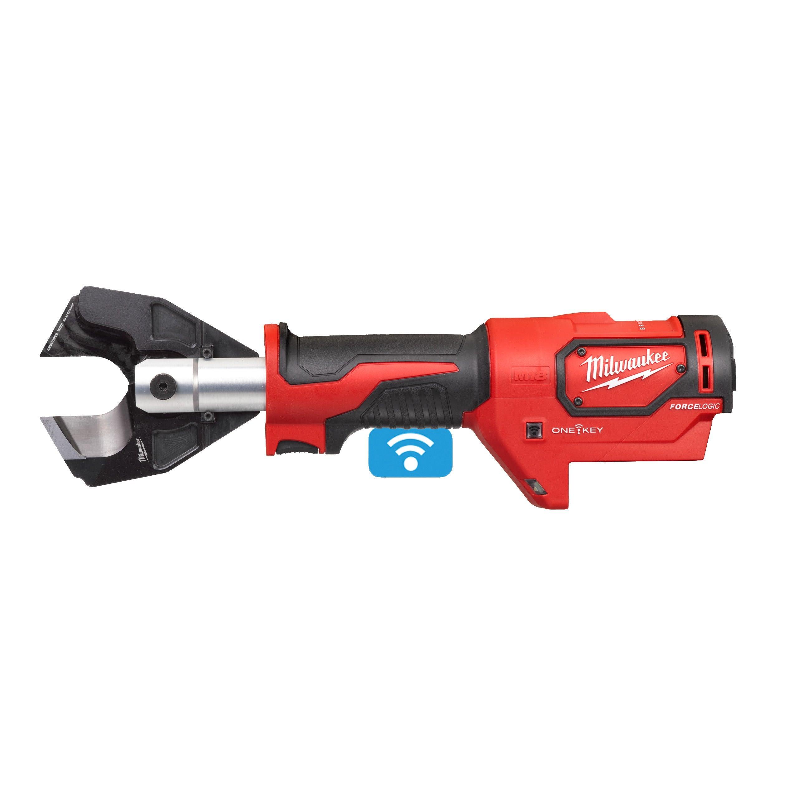 Dispozitiv hidraulic tăiere cablu 35 mm M18™ FORCE LOGIC™ Milwaukee M18ONEHCC-0C, cod 4933464306, fără acumulator, fără încărcător, cutie plastic - BIG STORE (Dynamic Tools SRL)