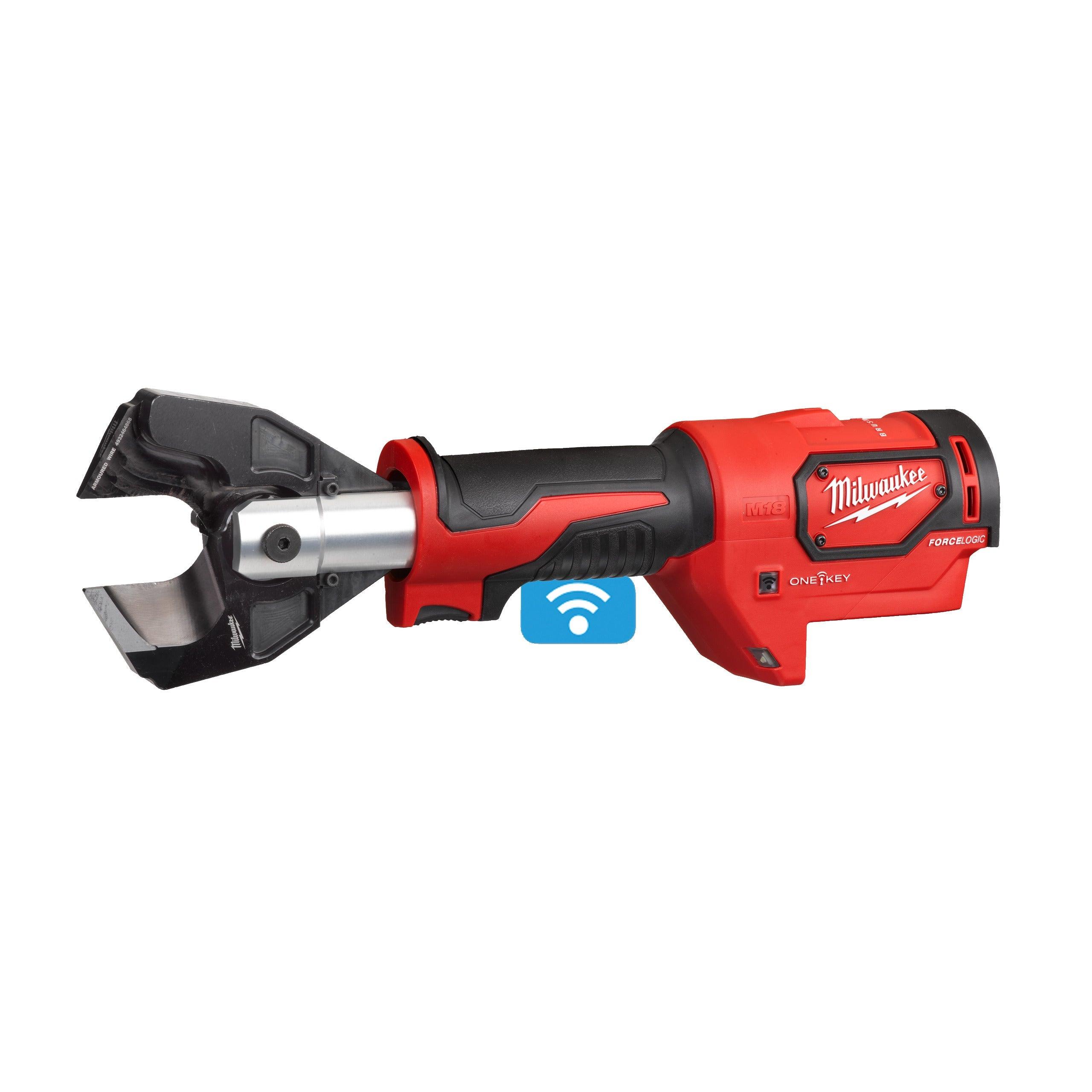 Dispozitiv hidraulic tăiere cablu 35 mm M18™ FORCE LOGIC™ Milwaukee M18ONEHCC-0C, cod 4933464306, fără acumulator, fără încărcător, cutie plastic - BIG STORE (Dynamic Tools SRL)