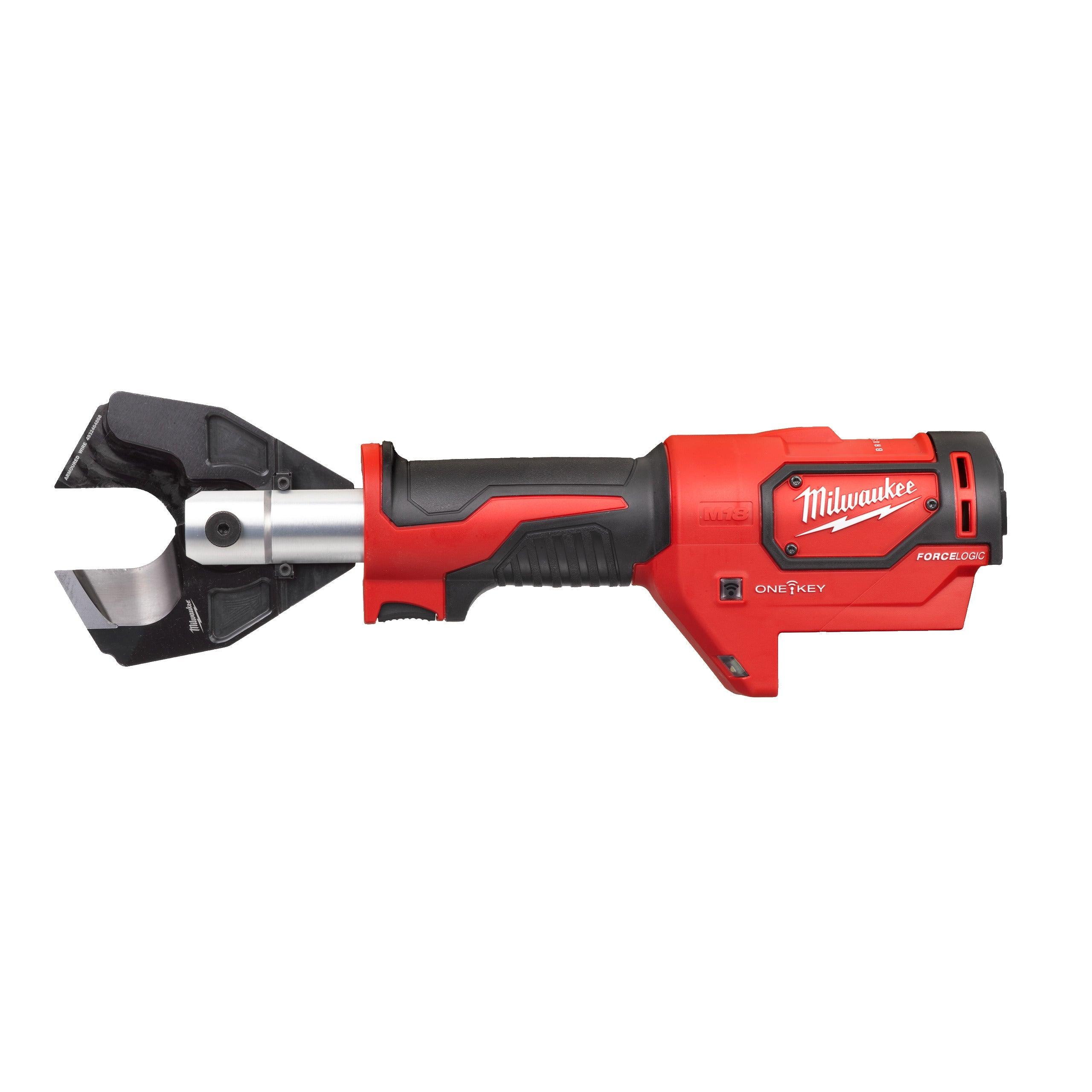 Dispozitiv hidraulic tăiere cablu 35 mm M18™ FORCE LOGIC™ Milwaukee M18ONEHCC-0C, cod 4933464306, fără acumulator, fără încărcător, cutie plastic - BIG STORE (Dynamic Tools SRL)