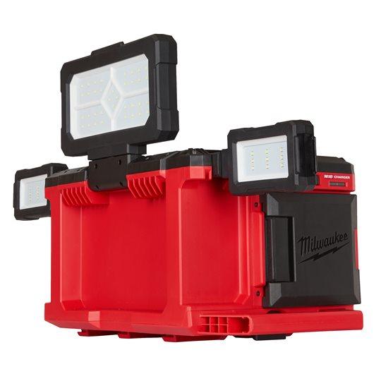 Proiector cu încărcător Milwaukee M18™ POALC-0 PACKOUT™, TRUEVIEW™, cod 4933478120 - BIG STORE (Dynamic Tools SRL)