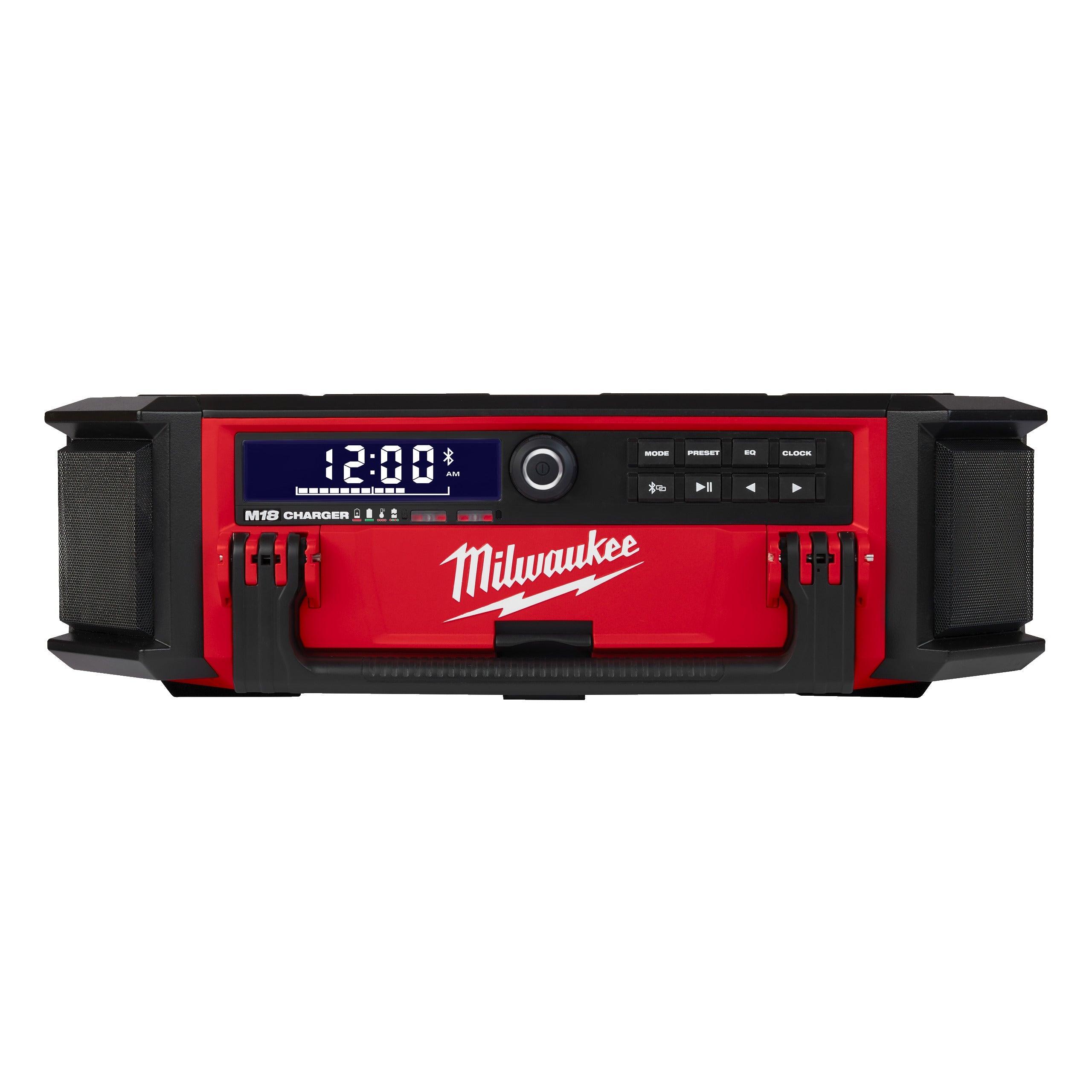 Radio încărcător M18™ PACKOUT™ Milwaukee M18PRCDAB+-0, cod 4933472112, fără acumulator, fără încărcător, fără cutie - BIG STORE (Dynamic Tools SRL)