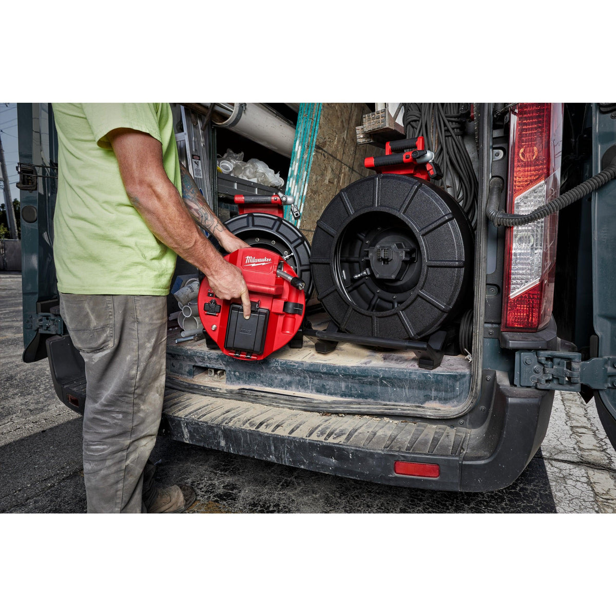 Cameră de inspecție canalizare M18™ de 36 m Milwaukee M18SIC36, fără acumulator, fără încărcător, fără cutie, cod 4933471413 - BIG STORE (Dynamic Tools SRL)