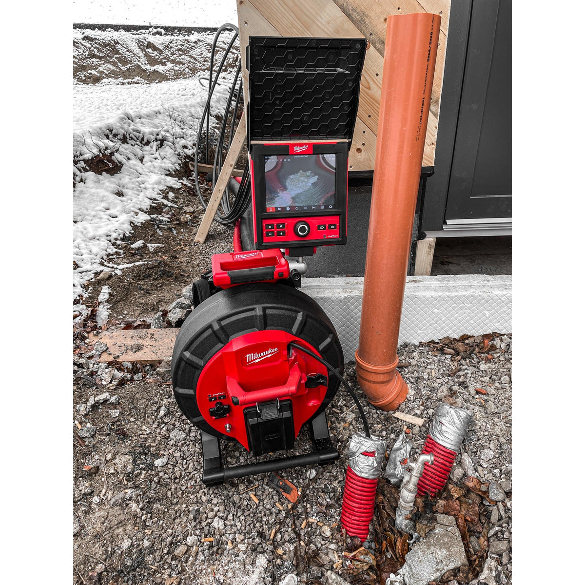 Cameră de inspecție canalizare M18™ de 36 m Milwaukee M18SIC36, fără acumulator, fără încărcător, fără cutie, cod 4933471413 - BIG STORE (Dynamic Tools SRL)