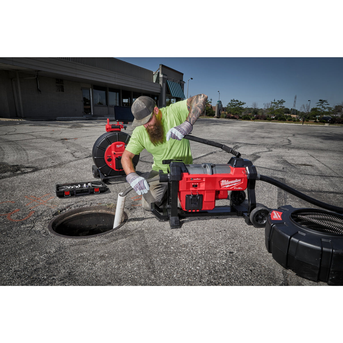 Cameră de inspecție canalizare M18™ de 60 m Milwaukee M18SIC60, cod 4933471412, fără acumulator, fără încărcător, fără cutie - BIG STORE (Dynamic Tools SRL)