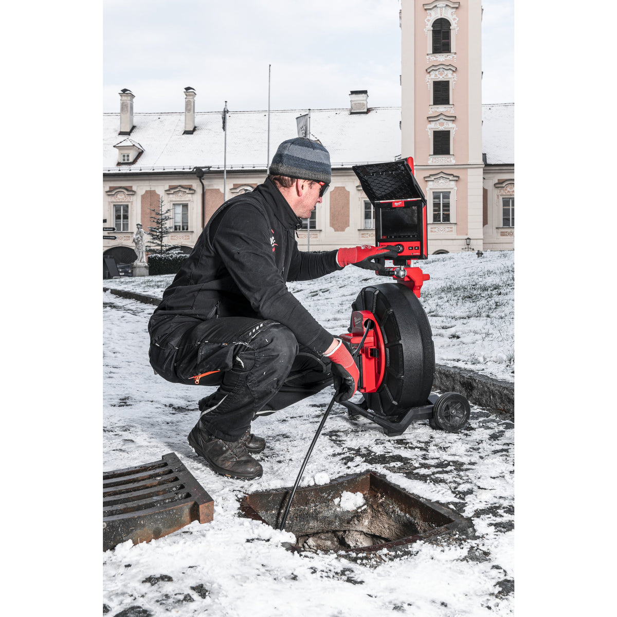 Cameră de inspecție canalizare M18™ de 60 m Milwaukee M18SIC60, cod 4933471412, fără acumulator, fără încărcător, fără cutie - BIG STORE (Dynamic Tools SRL)