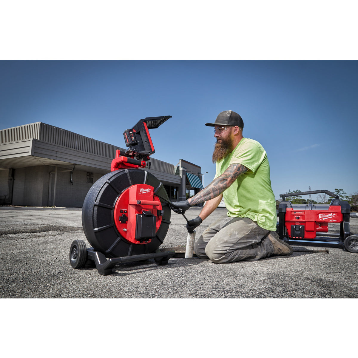 Cameră de inspecție canalizare M18™ de 60 m Milwaukee M18SIC60, cod 4933471412, fără acumulator, fără încărcător, fără cutie - BIG STORE (Dynamic Tools SRL)