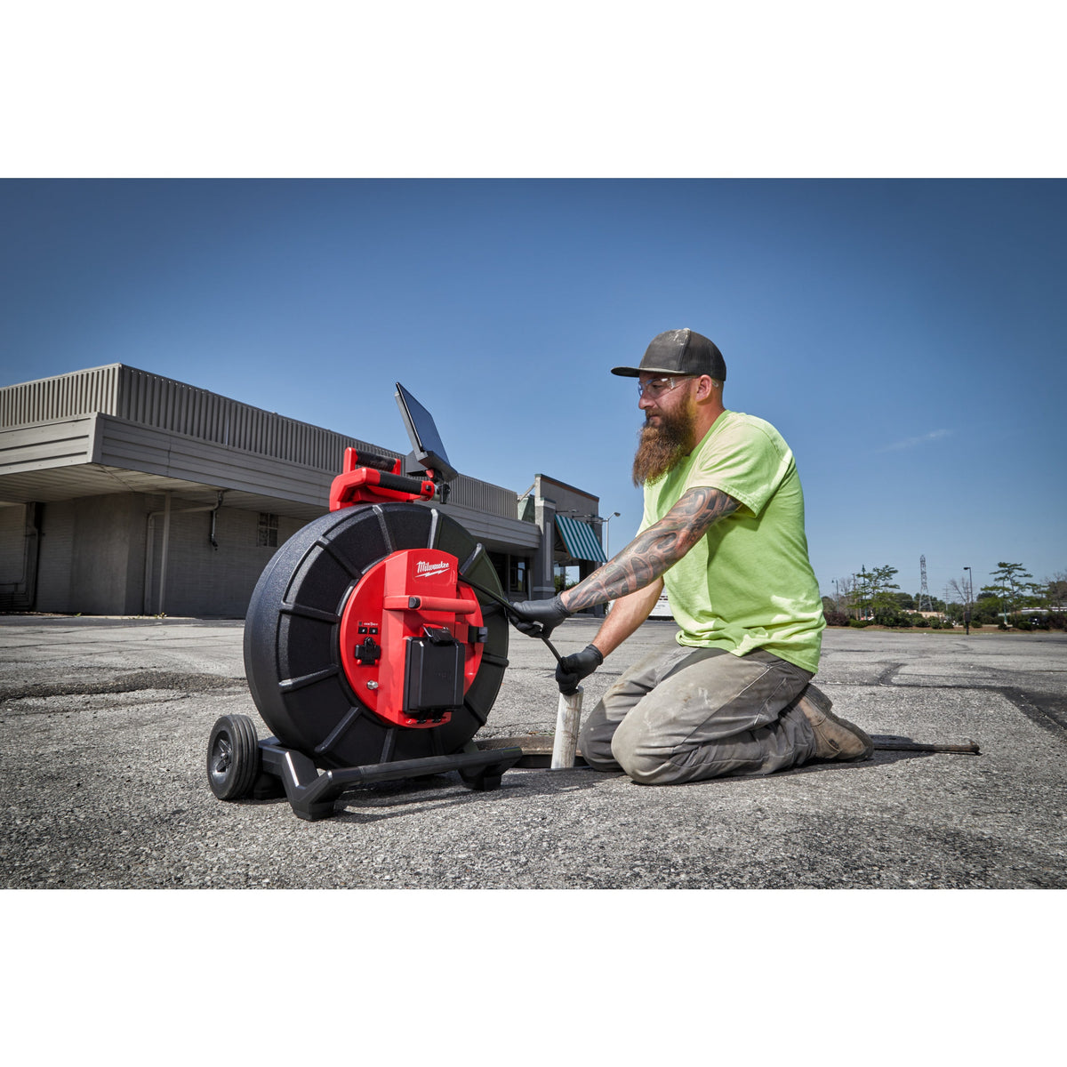Cameră de inspecție canalizare M18™ de 60 m Milwaukee M18SIC60, cod 4933471412, fără acumulator, fără încărcător, fără cutie - BIG STORE (Dynamic Tools SRL)