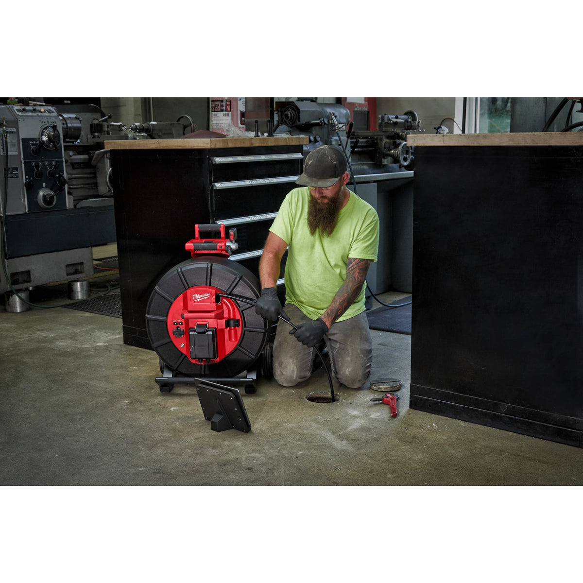 Cameră de inspecție canalizare M18™ de 60 m Milwaukee M18SIC60, cod 4933471412, fără acumulator, fără încărcător, fără cutie - BIG STORE (Dynamic Tools SRL)