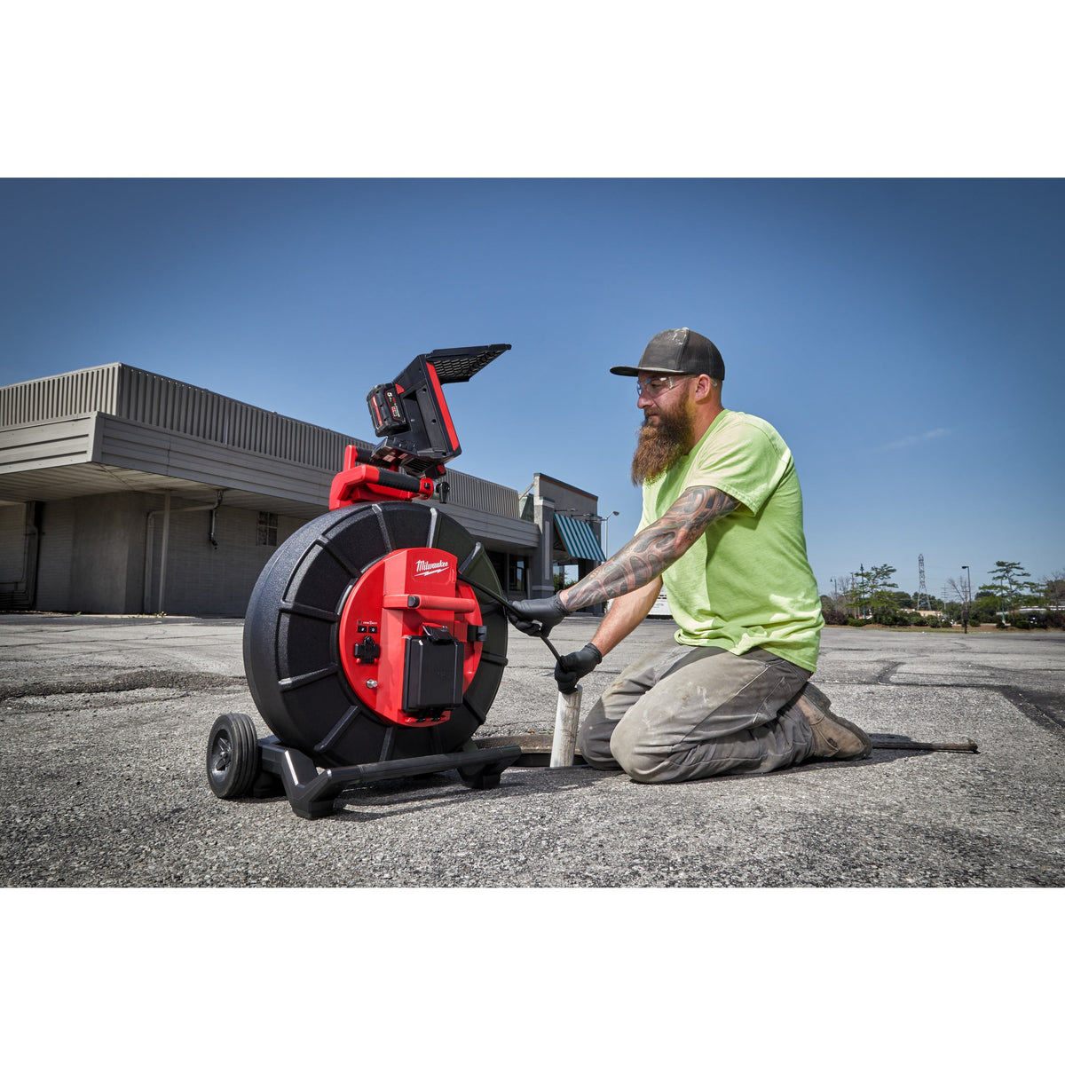 Cameră de inspecție canalizare M18™ de 60 m Milwaukee M18SIC60, cod 4933471412, fără acumulator, fără încărcător, fără cutie - BIG STORE (Dynamic Tools SRL)