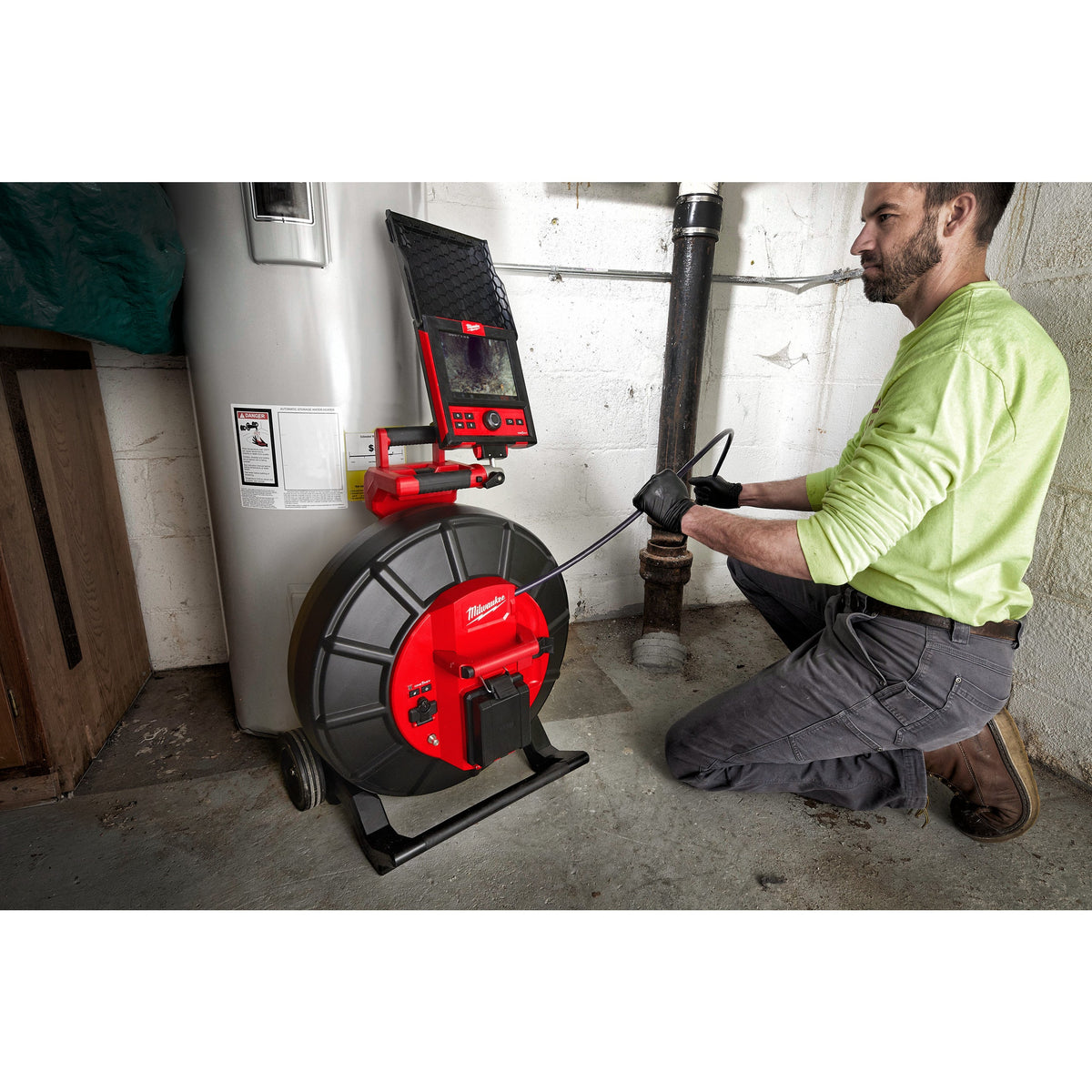 Cameră de inspecție canalizare M18™ de 60 m Milwaukee M18SIC60, cod 4933471412, fără acumulator, fără încărcător, fără cutie - BIG STORE (Dynamic Tools SRL)