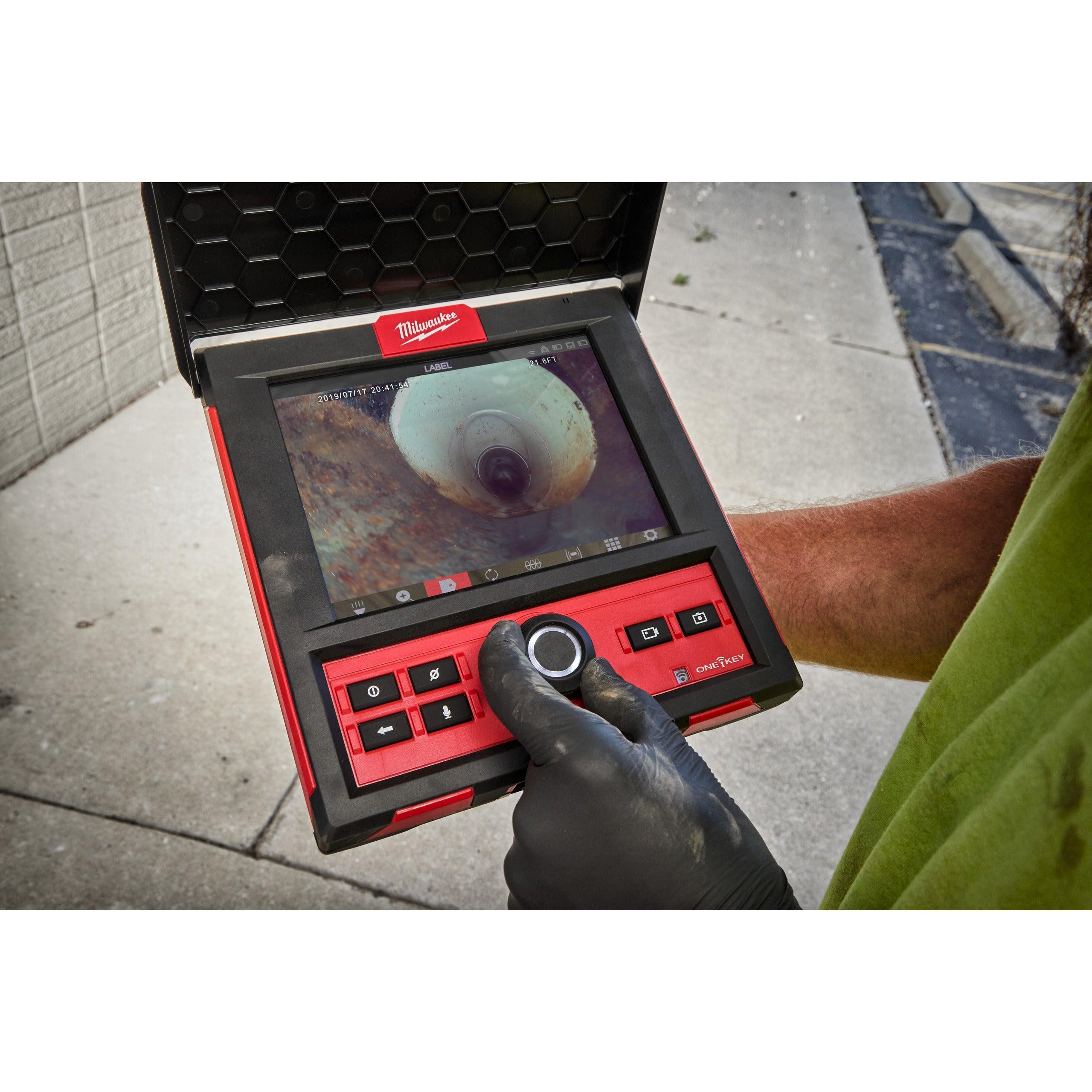 Monitor cameră inspecție M18™ Milwaukee M18SIM-0, cod 4933471414, fără acumulator, fără încărcător, fără cutie - BIG STORE (Dynamic Tools SRL)