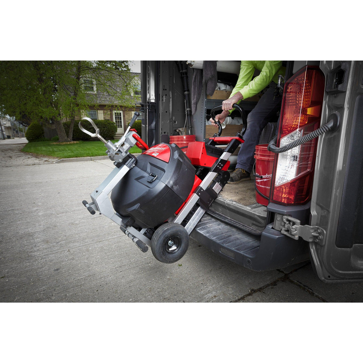 Mașină desfundat țevi industrială cu funcție POWERTREDZ™ MX FUEL™ M18 Milwaukee MXF LSDP-301, cod 4933471851, 1 x acumulator MXF CP203, 1 x încărcător MXF C, fără cutie - BIG STORE (Dynamic Tools SRL)