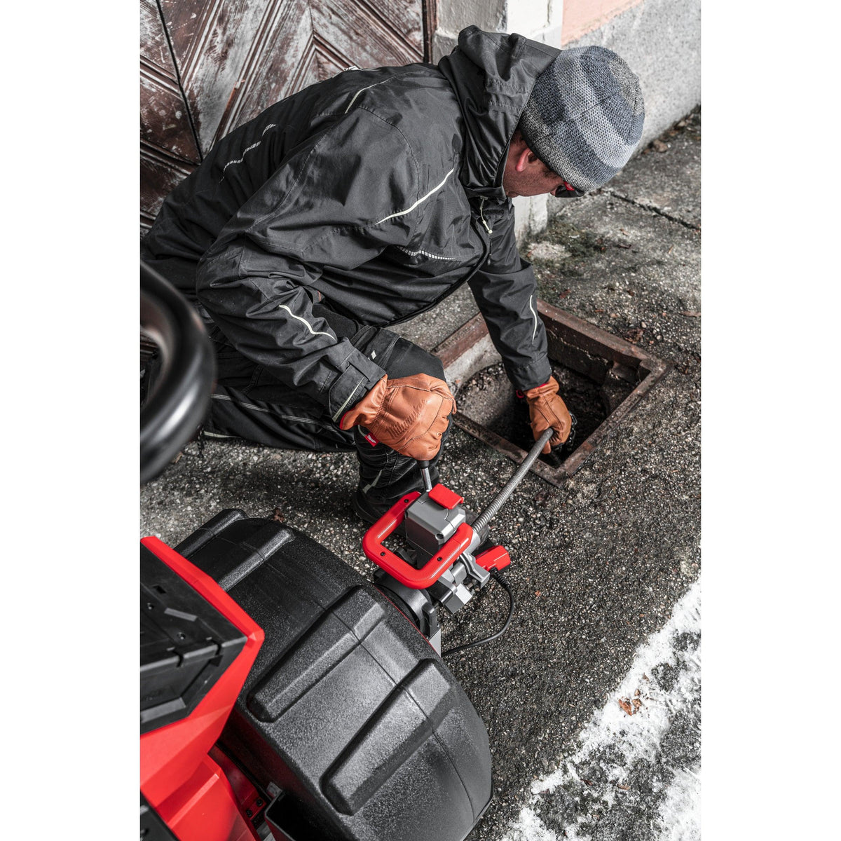 Mașină desfundat țevi industrială cu funcție POWERTREDZ™ MX FUEL™ M18 Milwaukee MXF LSDP-301, cod 4933471851, 1 x acumulator MXF CP203, 1 x încărcător MXF C, fără cutie - BIG STORE (Dynamic Tools SRL)