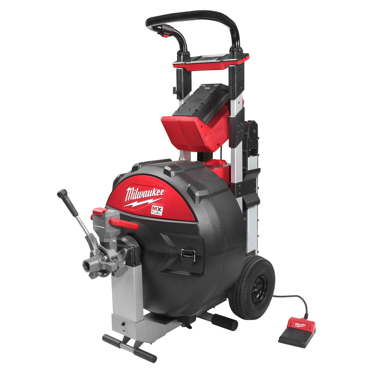 Mașină desfundat țevi industrială cu funcție POWERTREDZ™ MX FUEL™ M18 Milwaukee MXF LSDP-301, cod 4933471851, 1 x acumulator MXF CP203, 1 x încărcător MXF C, fără cutie - BIG STORE (Dynamic Tools SRL)