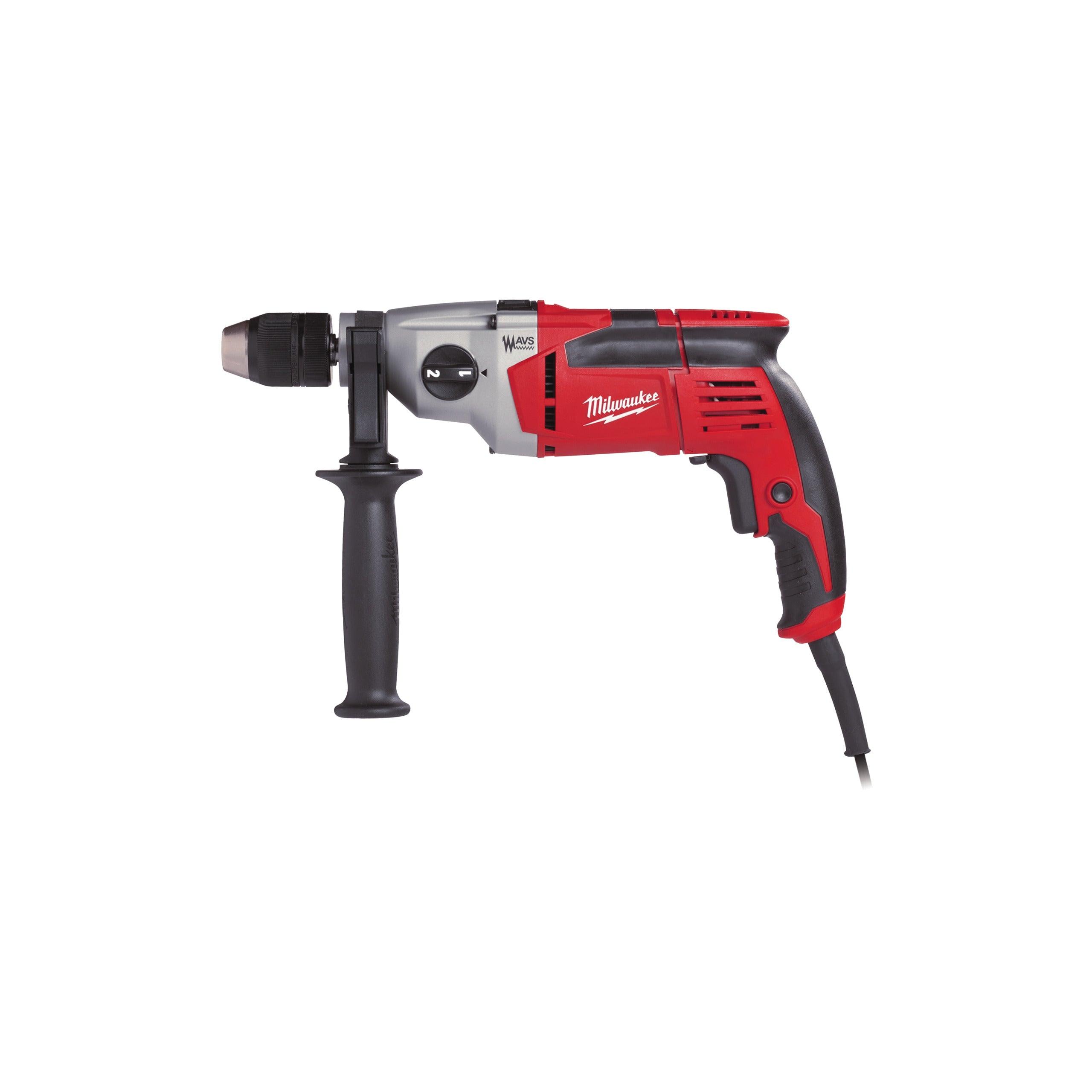 Mașină de găurit cu percuție cu 2 viteze, 850 W Milwaukee PD2E22R, cod 4933419570 - BIG STORE (Dynamic Tools SRL)