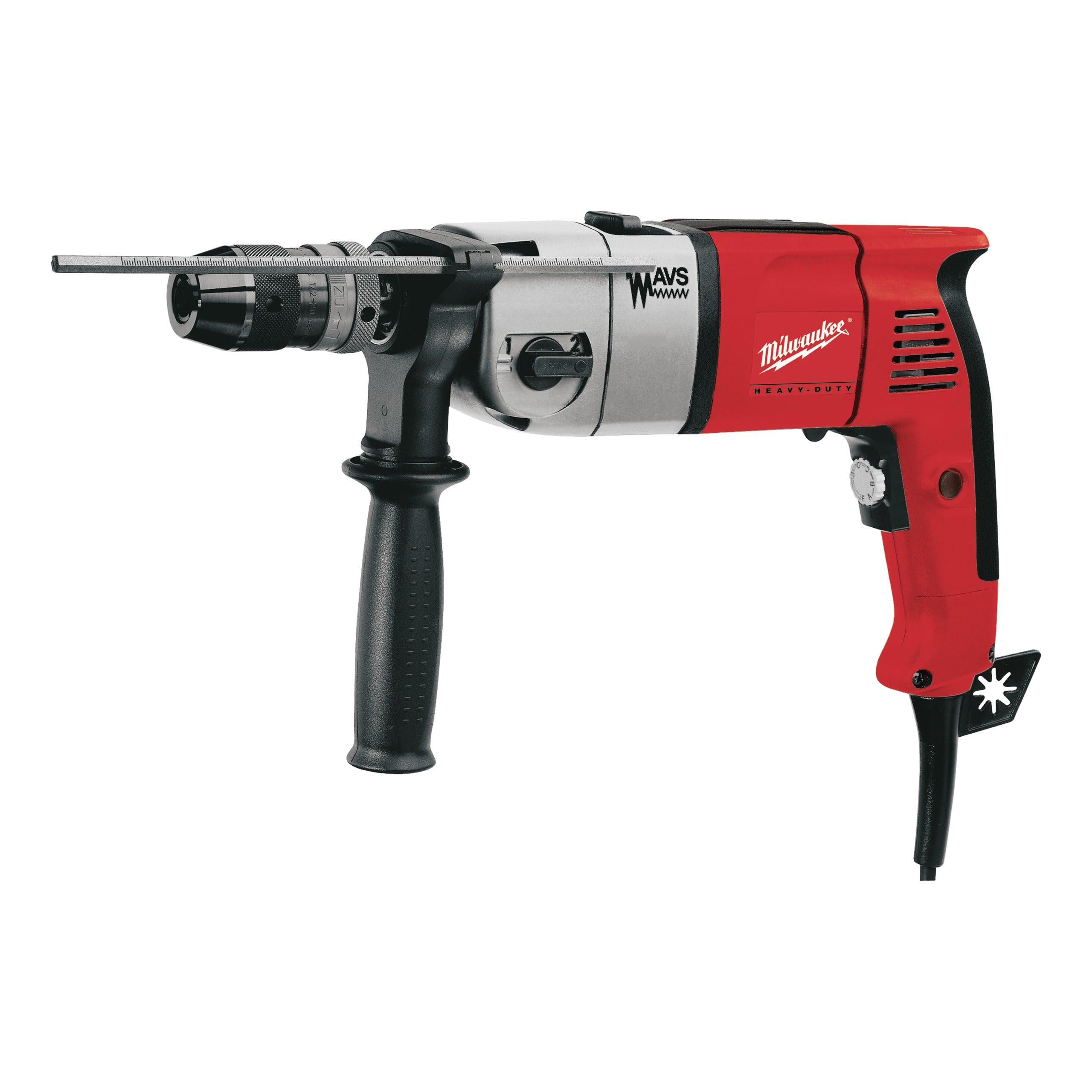 Mașină de găurit cu percuție cu 2 viteze, 1010 W Milwaukee PD2E24RS, cod 4933380462 - BIG STORE (Dynamic Tools SRL)