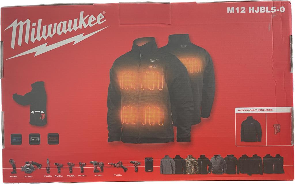 Jachetă încălzită M12 HJBL5-0, neagră, Milwaukee