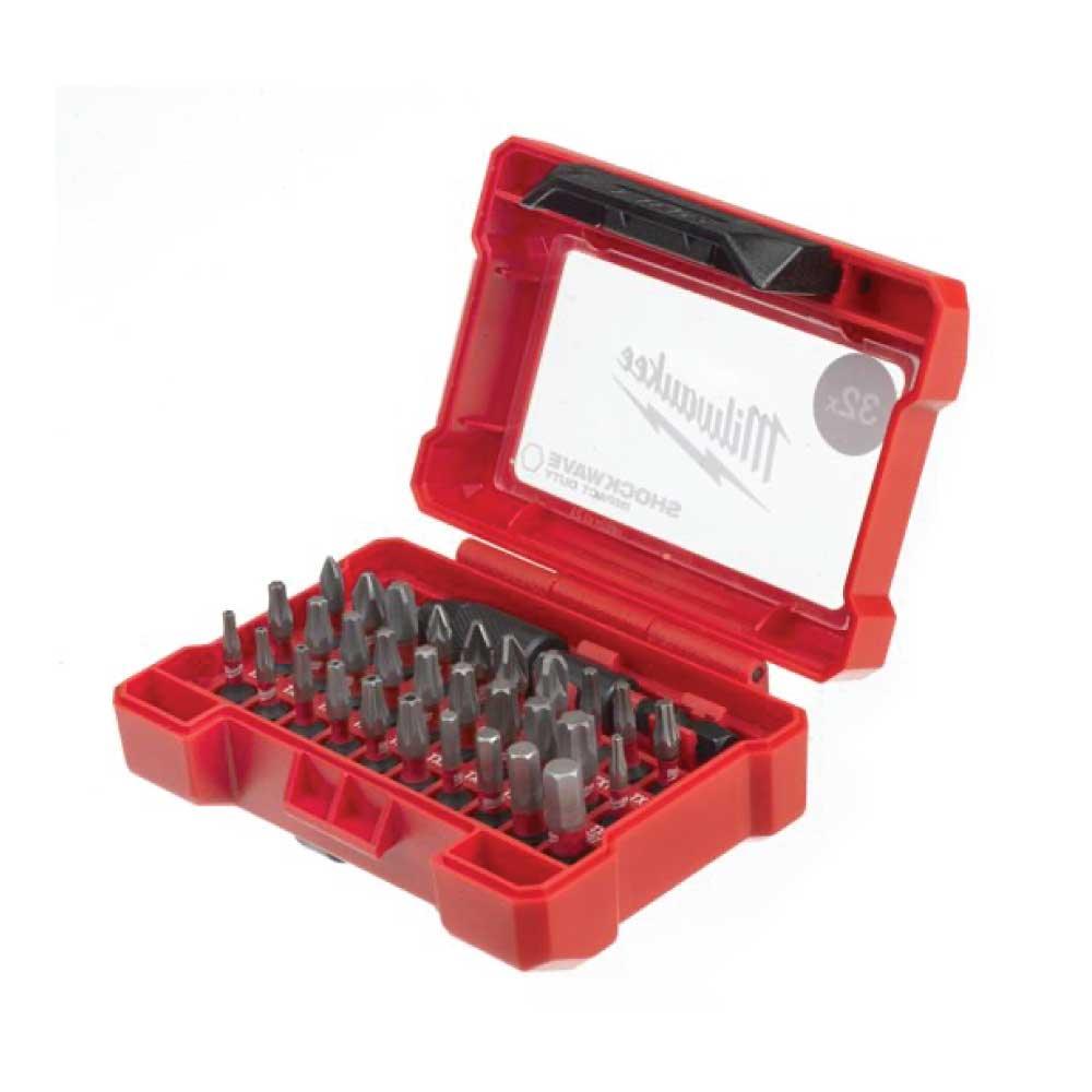 Set biți Milwaukee SHOCKWAVE™ IMPACT DUTY - 32 BUC - BIG STORE (Dynamic Tools SRL)