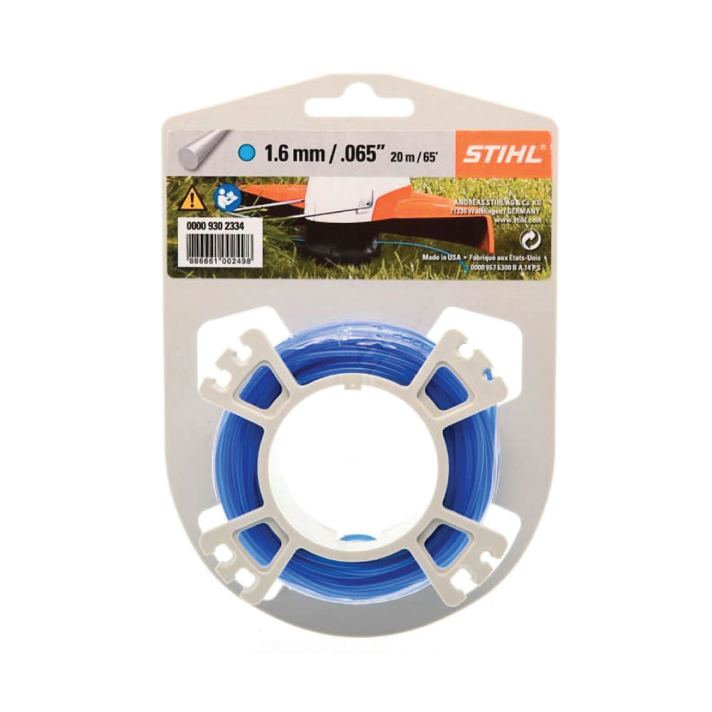 Fir de cosit, rotund, pentru AutoCut Stihl, 1,6 mm x 19 m, cod 00009302334