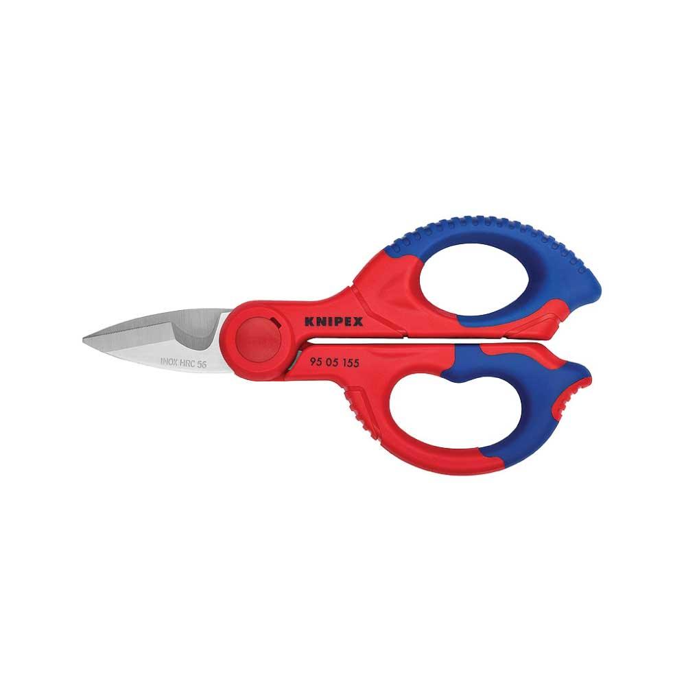 Foarfecă de electrician Knipex, 155 mm, cod 9505155SB - BIG STORE (Dynamic Tools SRL)