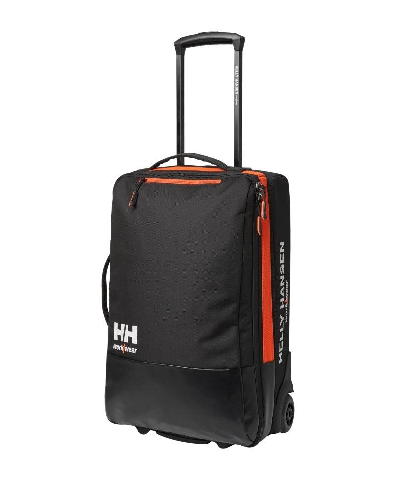 Geantă voiaj cu role Helly Hansen Kensington 45 litri, 5 compartimente, impermeabila, neagră, STD - BIG STORE (Dynamic Tools SRL)