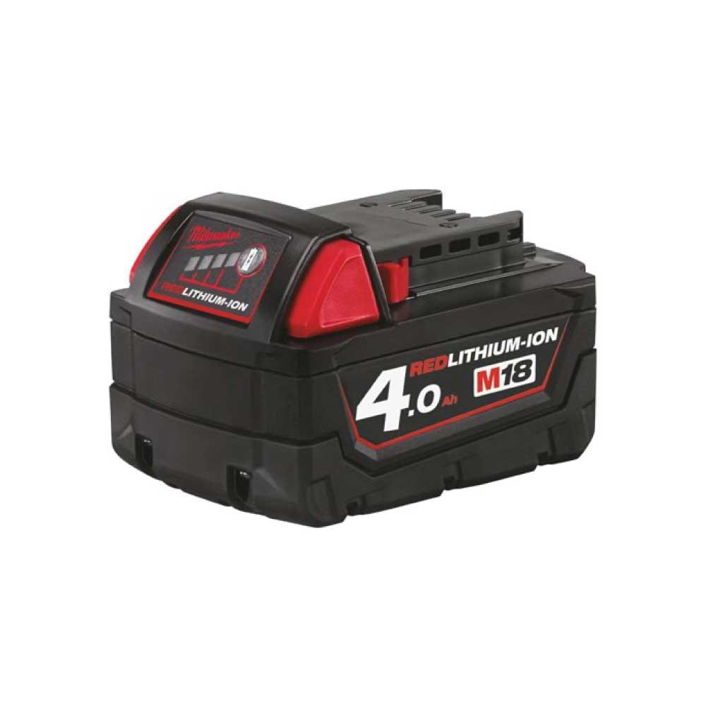 Acumulator 18V*4Ah Milwaukee REDLITHIUM-ION™ M18-B4, fără cutie, 4932430063 - BIG STORE (Dynamic Tools SRL)