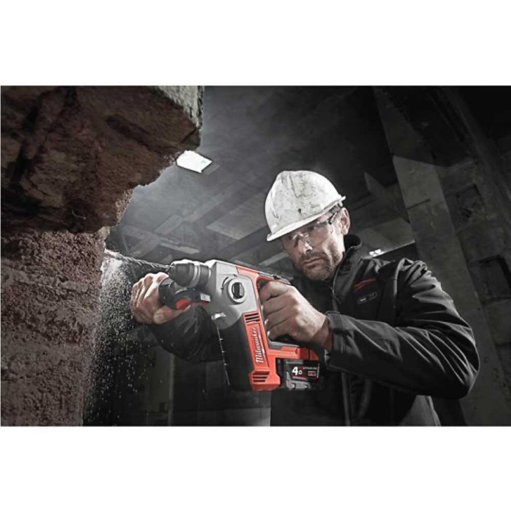 Ciocan rotopercutor Milwaukee M18-BH, SDS-Plus, M-18™, 2 funcții, cod 4933443320 - BIG STORE (Dynamic Tools SRL)