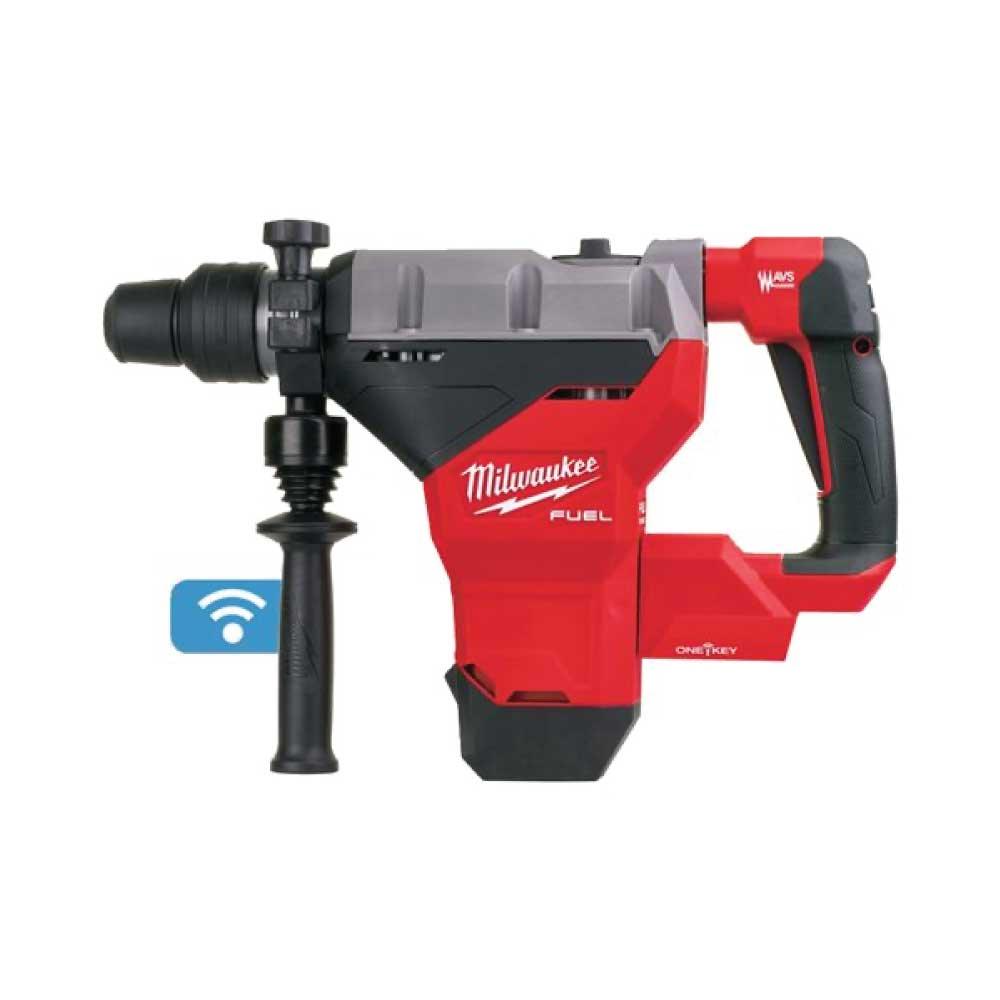 Ciocan rotopercutor Milwaukee M18-FHM, SDS-Max, pentru găurire și dăltuire, clasa 8kg, cu sistem M18 FUEL™ și funcție ONE-KEY™, cod 4933464893 - BIG STORE (Dynamic Tools SRL)