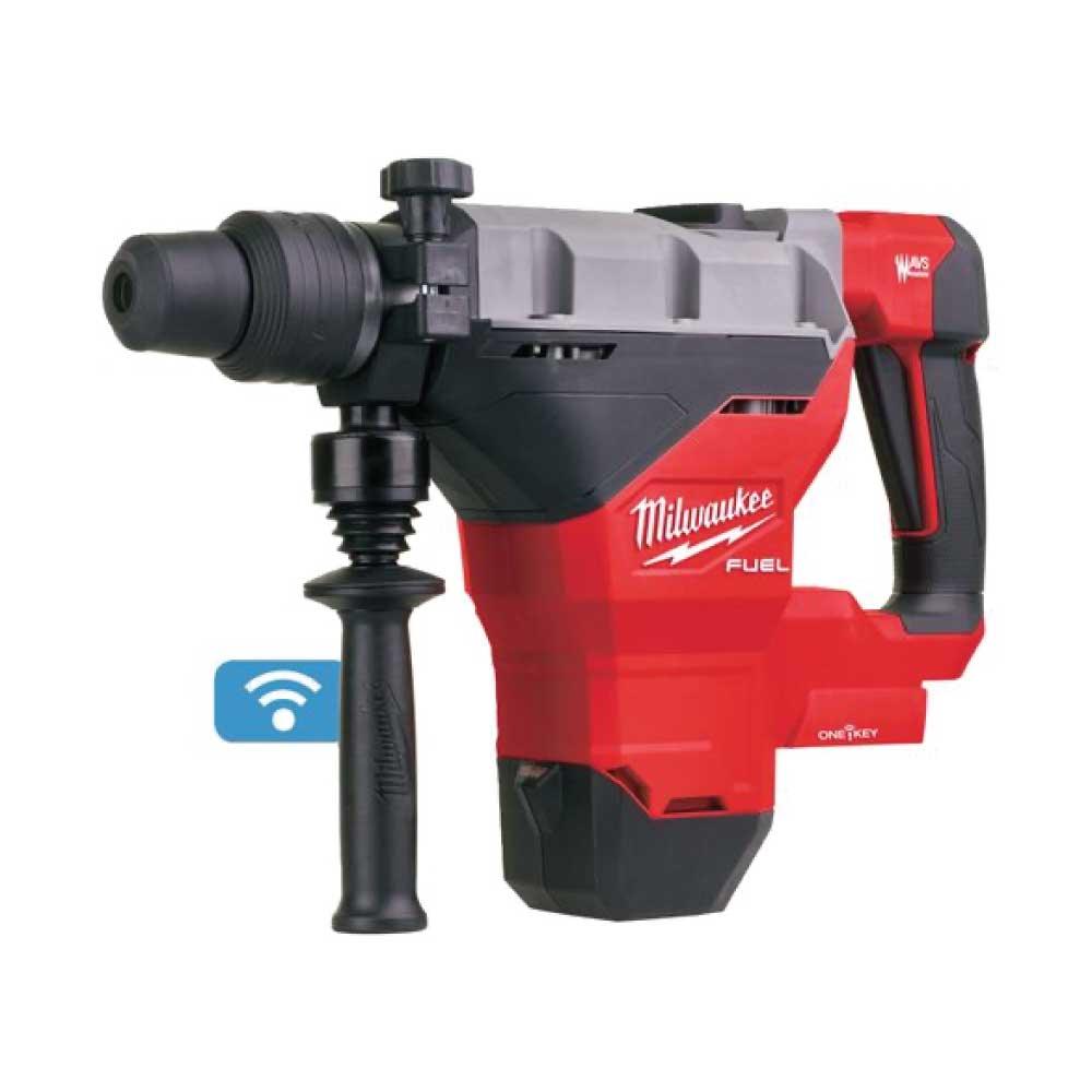 Ciocan rotopercutor Milwaukee M18-FHM, SDS-Max, pentru găurire și dăltuire, clasa 8kg, cu sistem M18 FUEL™ și funcție ONE-KEY™, cod 4933464893 - BIG STORE (Dynamic Tools SRL)