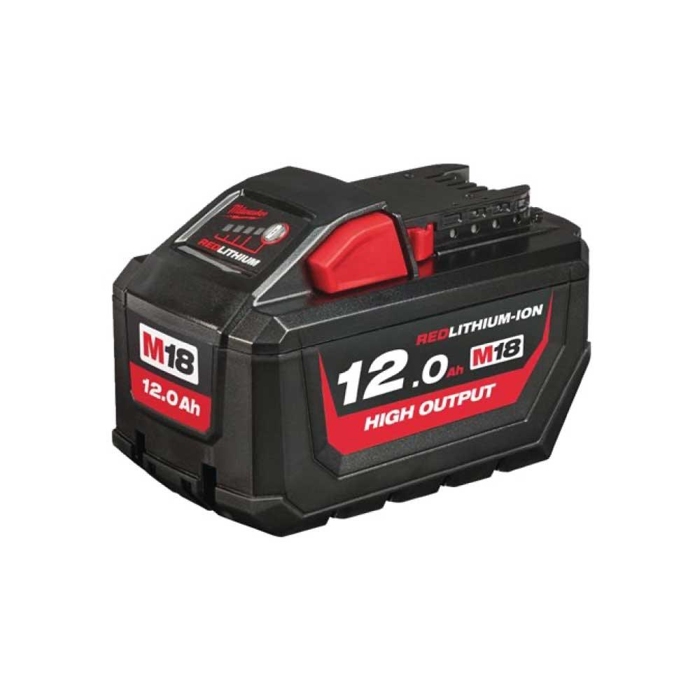 Acumulator 18V*12Ah HIGH-OUTPUT™, Milwaukee REDLITHIUM-ION™ M18-HB12, fără cutie, 4932464260 - BIG STORE (Dynamic Tools SRL)