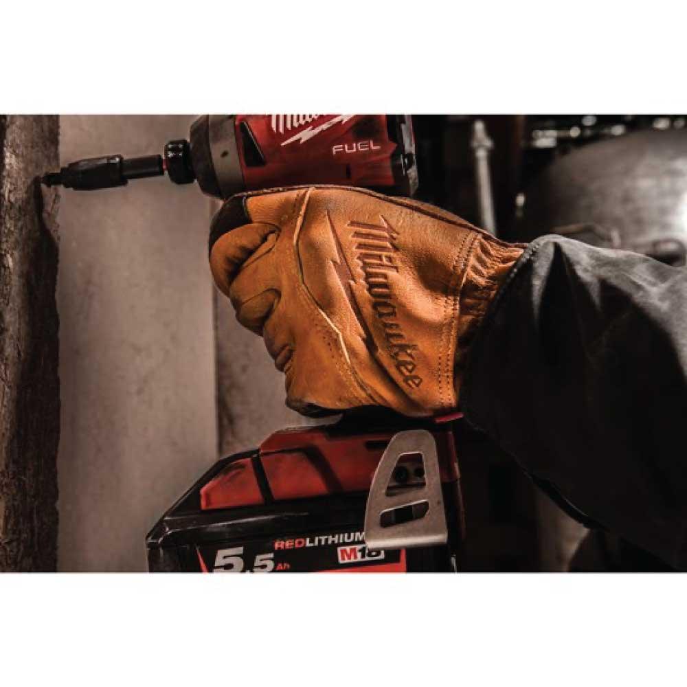 Mănuși Milwaukee de protecție din piele, mărimea 11/XXL, 4932478126 - BIG STORE (Dynamic Tools SRL)