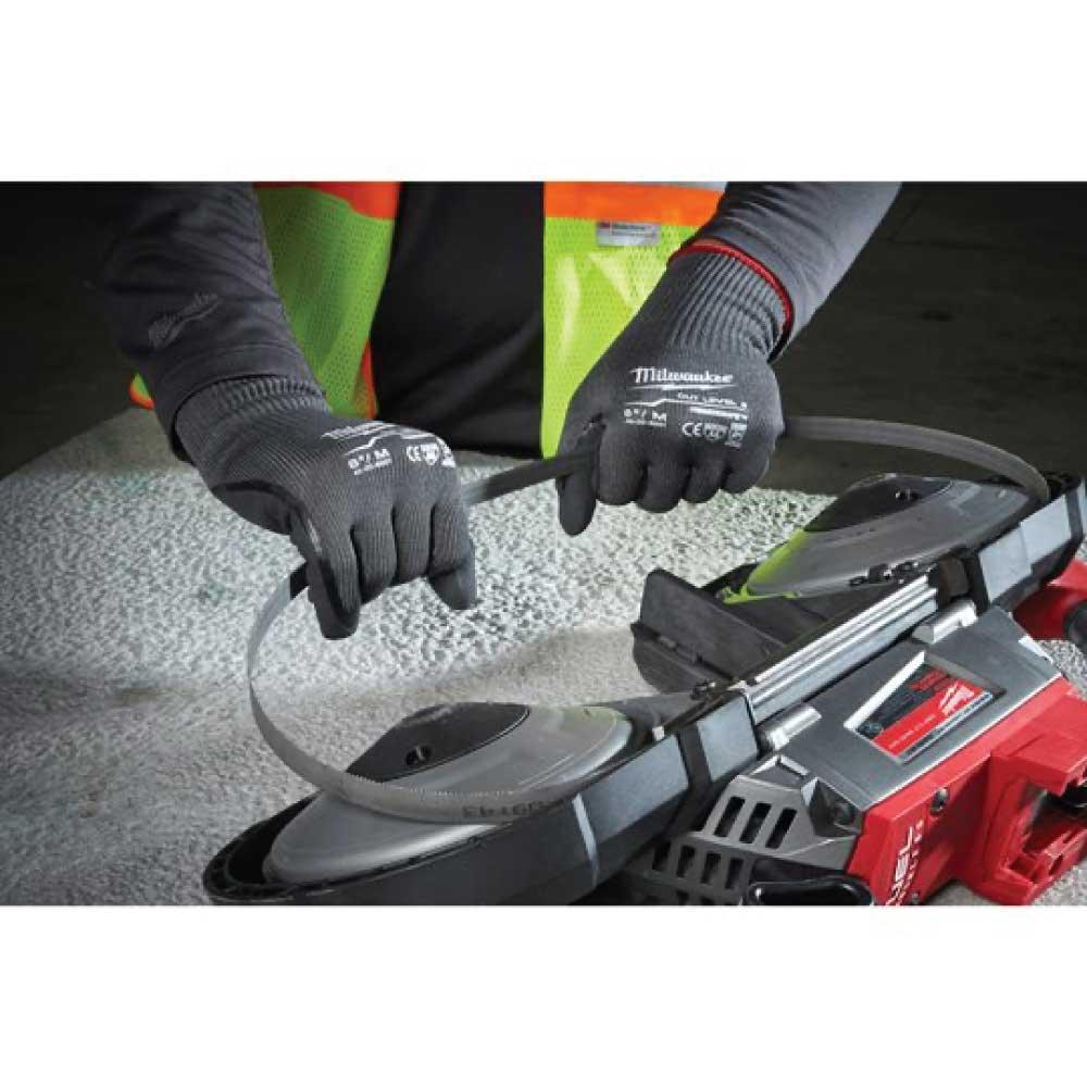 Mănuși Milwaukee Cut Level 5 rezistente la tăiere, mărimea M/8, 4932471424 - BIG STORE (Dynamic Tools SRL)