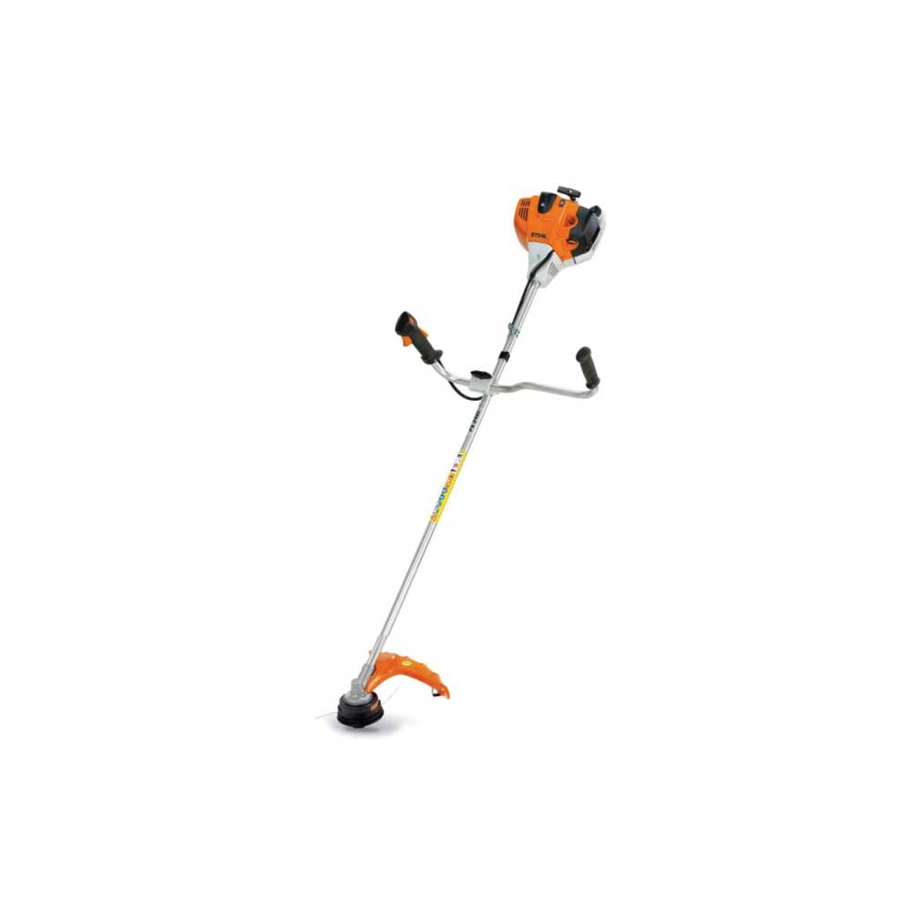 Motocoasă Stihl FS 240, benzină, 2,3CP, motor 2T, cuțit tufișuri (inclus) și cap tăietor cu fir (opțional), cod 41472000699