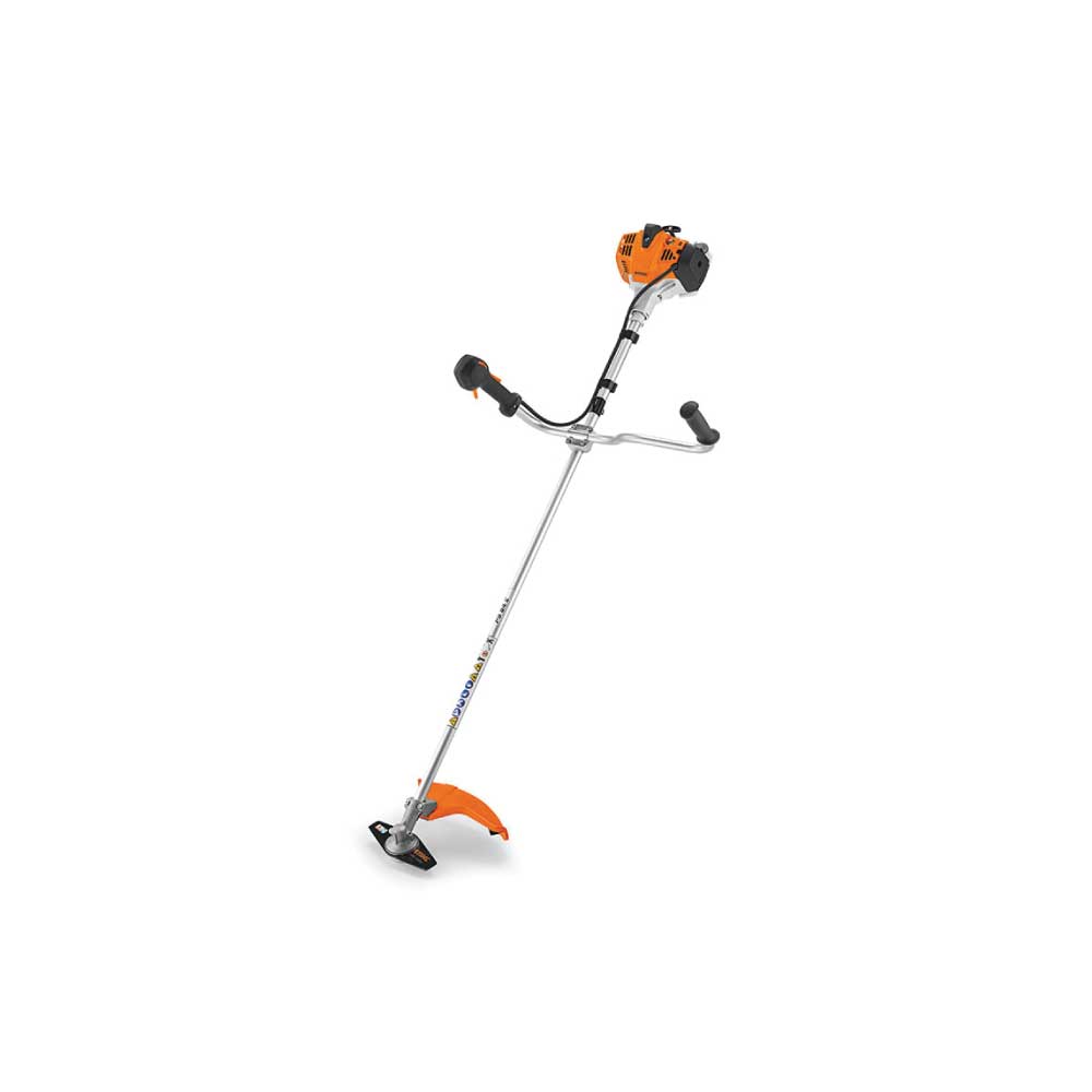 Motocoasă Stihl FS 94 C, benzină, 1,2CP, motor 2T, cuțit iarbă (inclus) și cap tăietor cu fir (opțional)