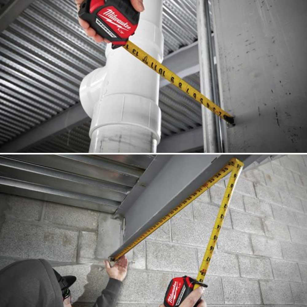 Ruletă cu magnet Milwaukee Premium GEN III, 5 m x 27 mm, cod 4932464599 - BIG STORE (Dynamic Tools SRL)