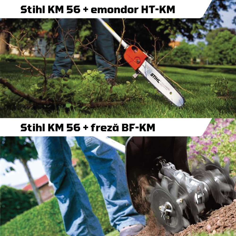 Sistem combinat Stihl KM 56 RC-E, 1,1CP, cod 41442000016