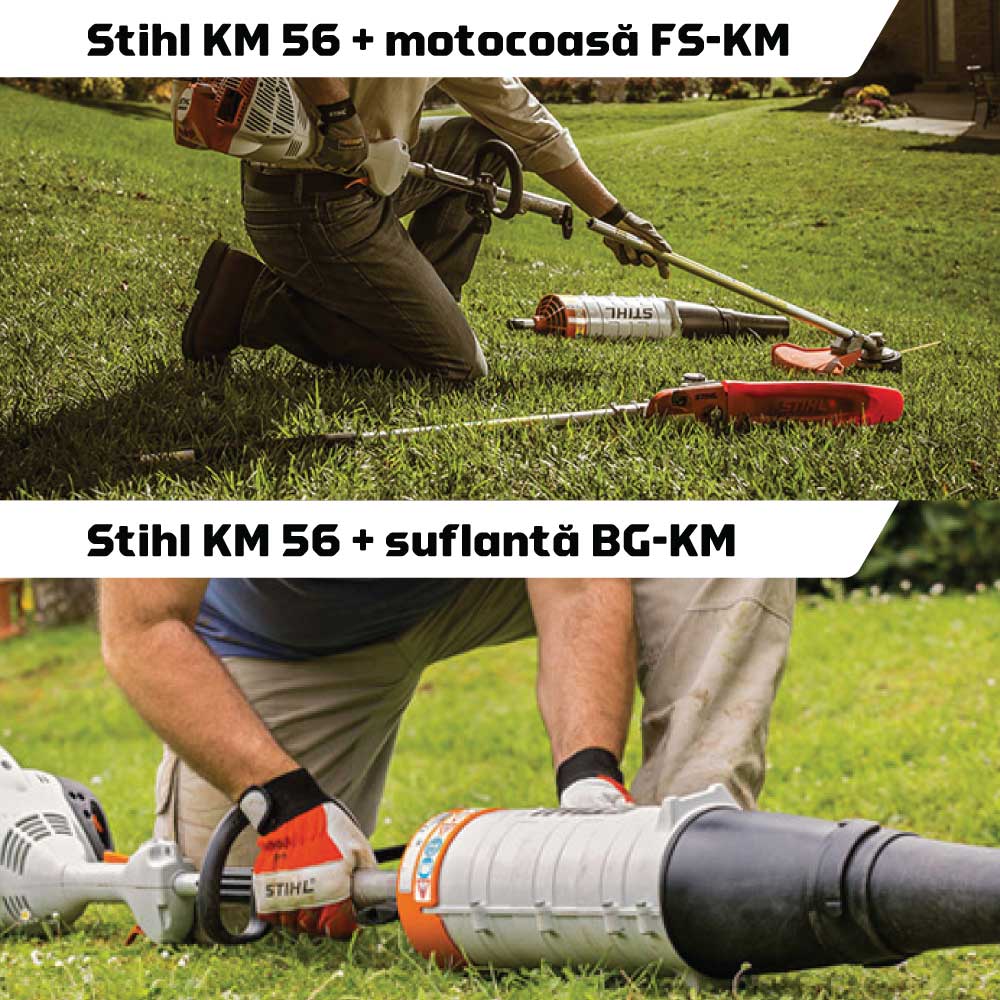 Sistem combinat Stihl KM 56 RC-E, 1,1CP, cod 41442000016